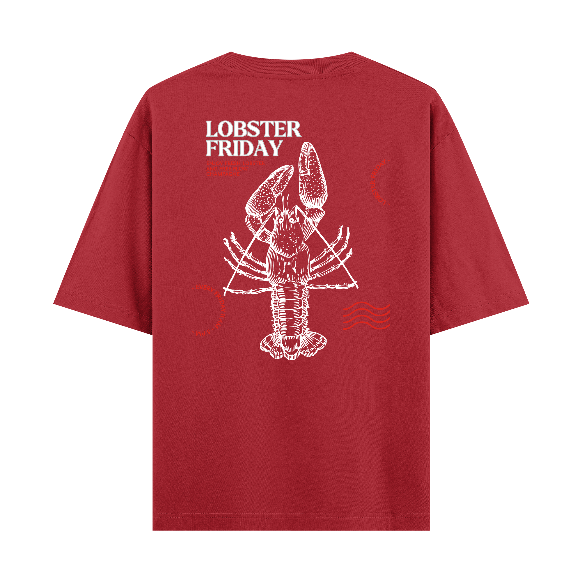 Lobster Friday - Oversize T-shirt