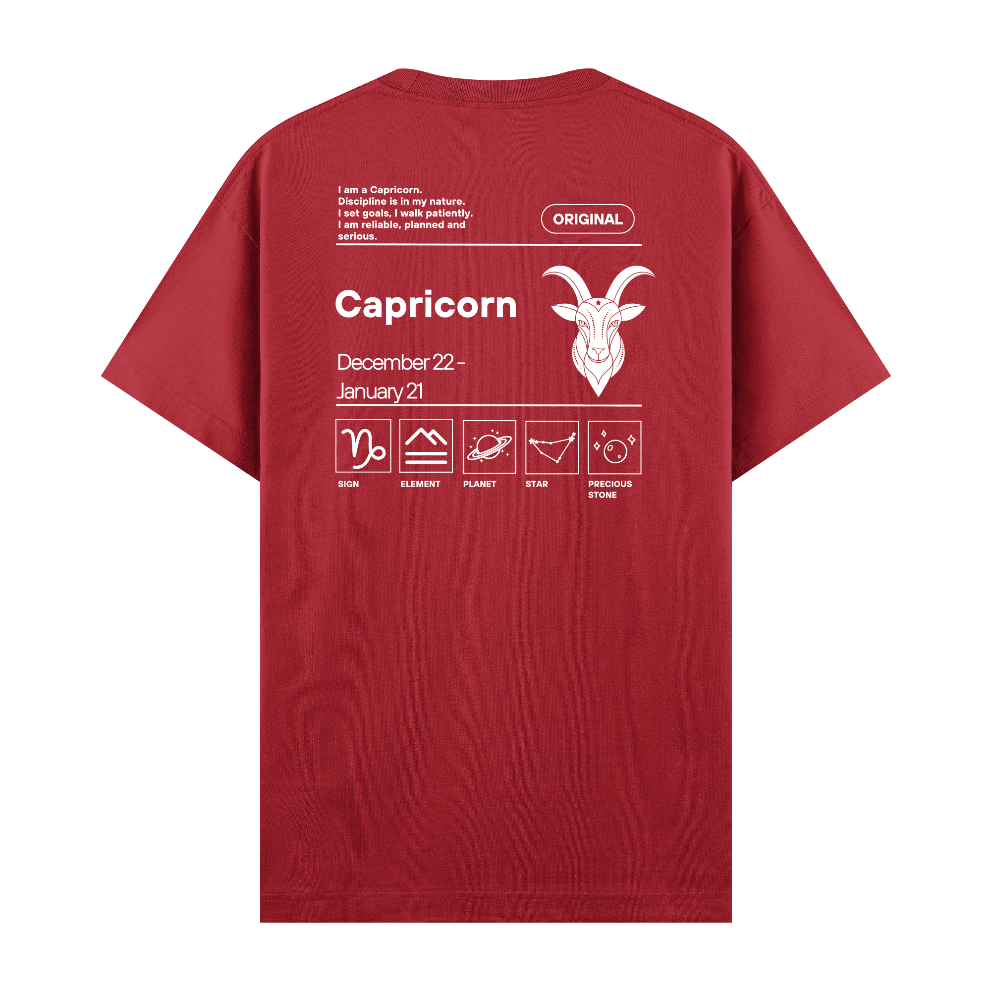 Capricorn - Regular Fit T-shirt