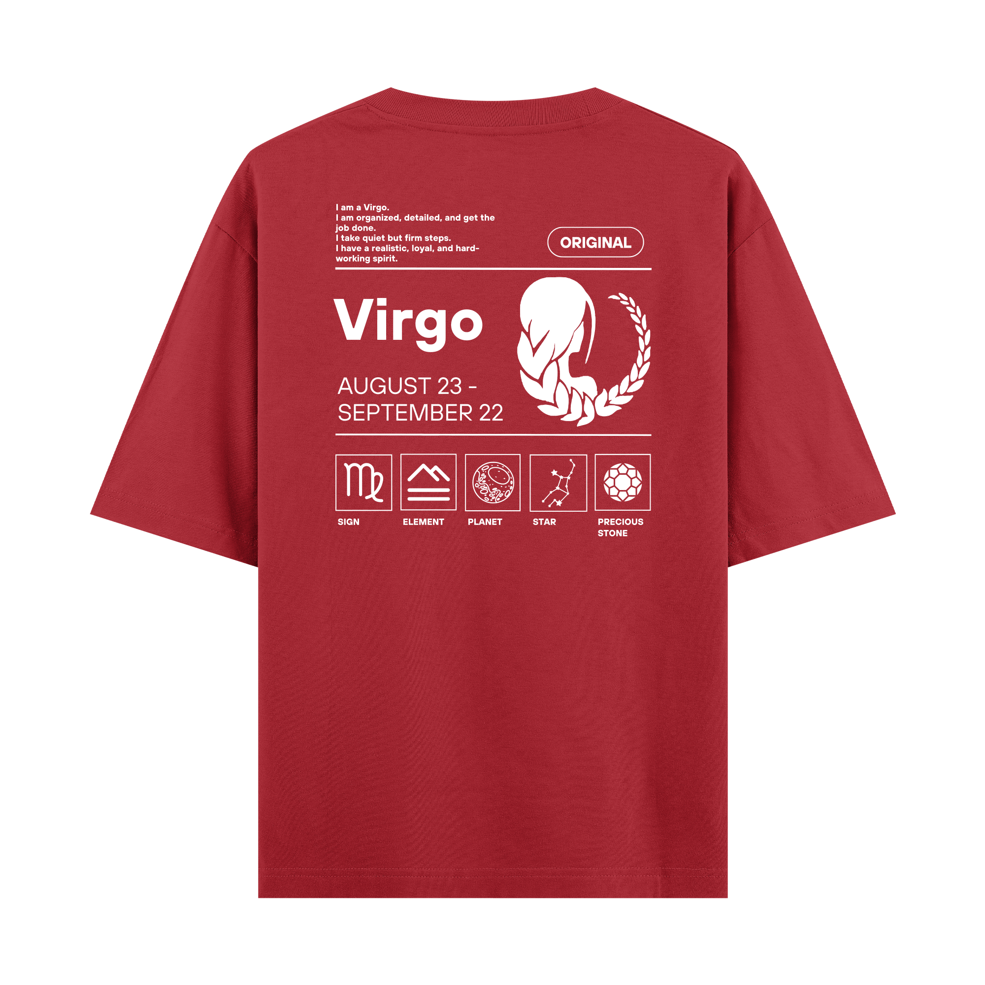 Virgo - Oversize T-shirt
