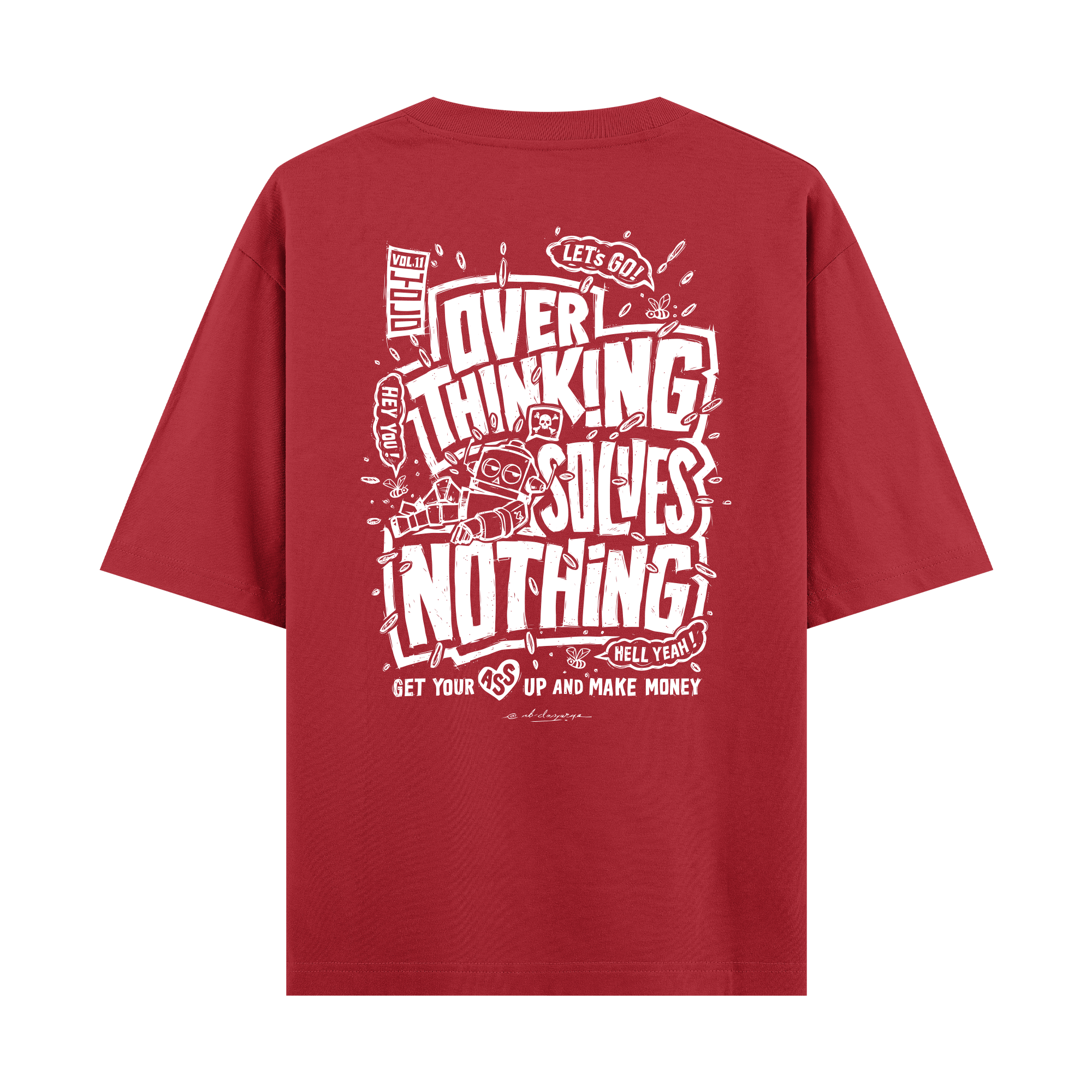 Overthinking II - Oversize T-shirt