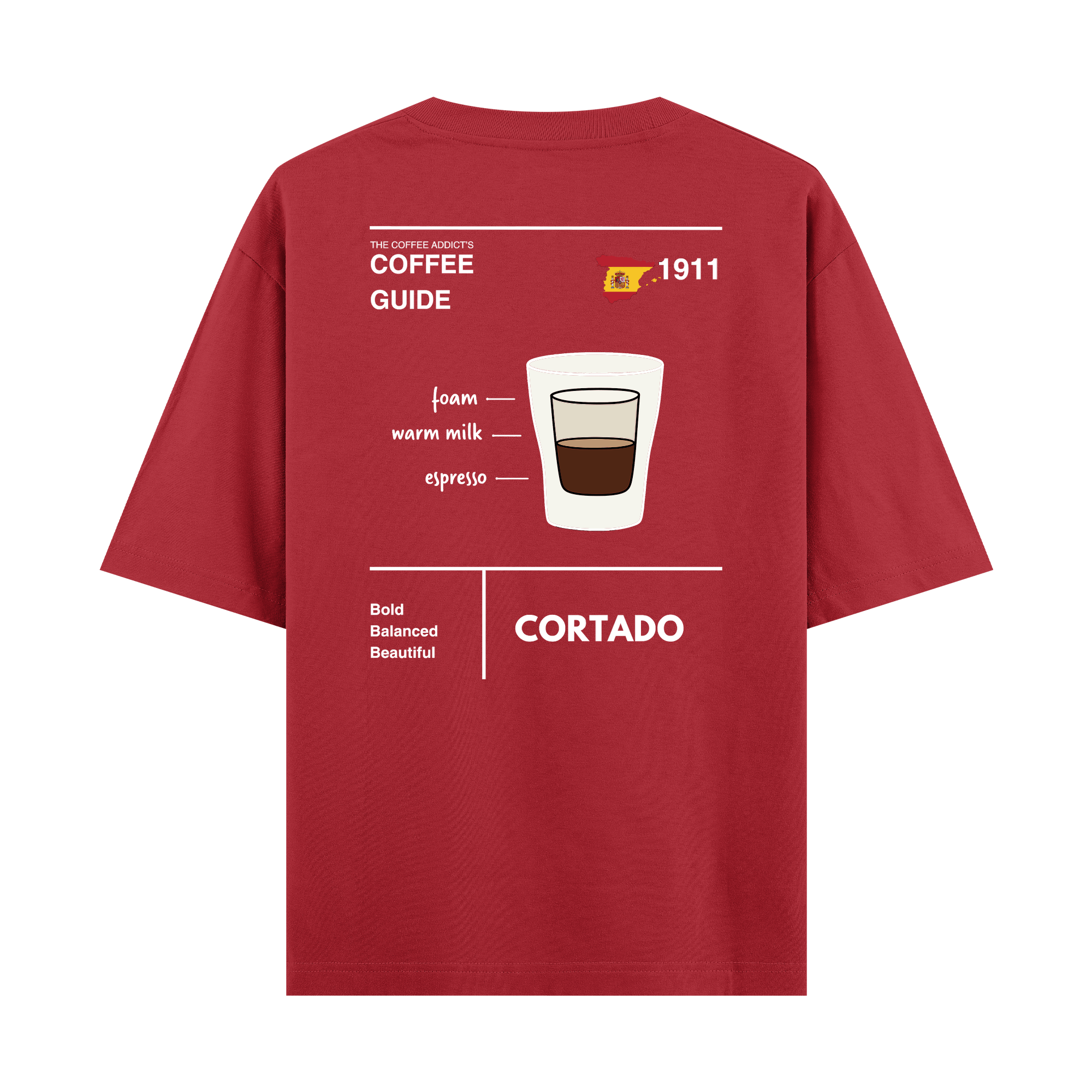 Cortado - Oversize T-shirt