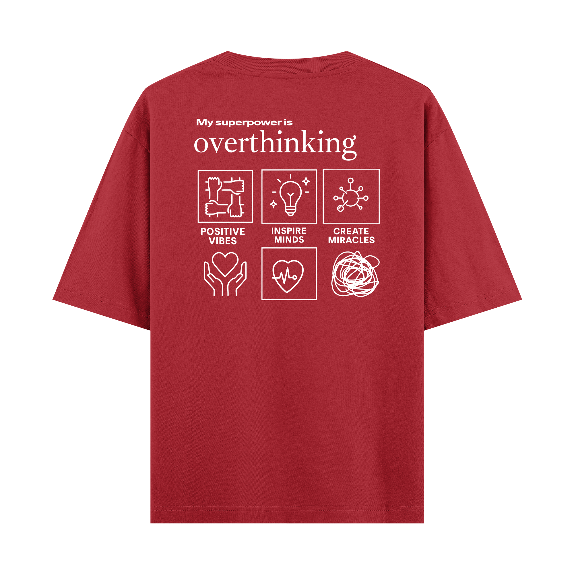 Overthinking - Oversize T-shirt
