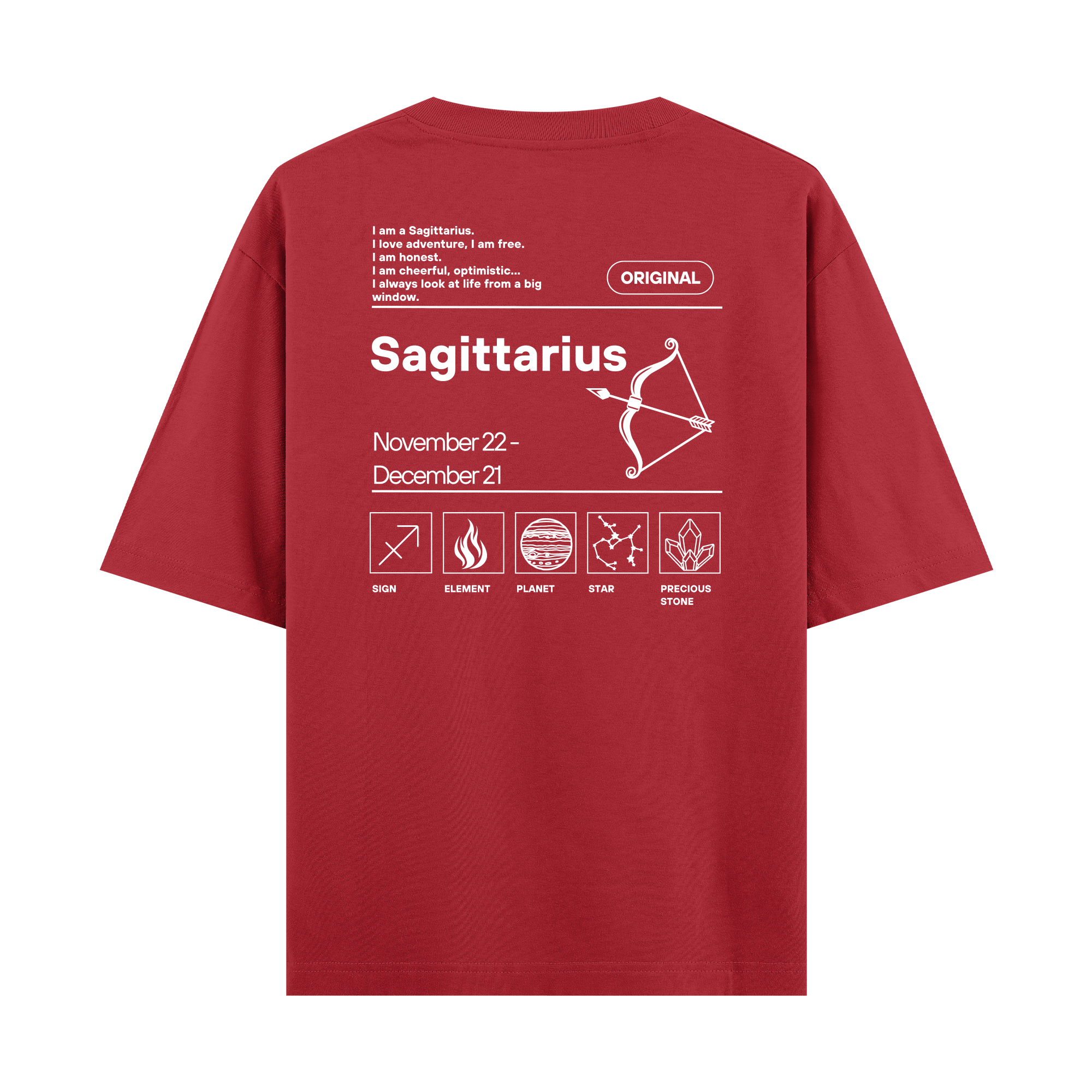 Sagittarius - Oversize T-shirt