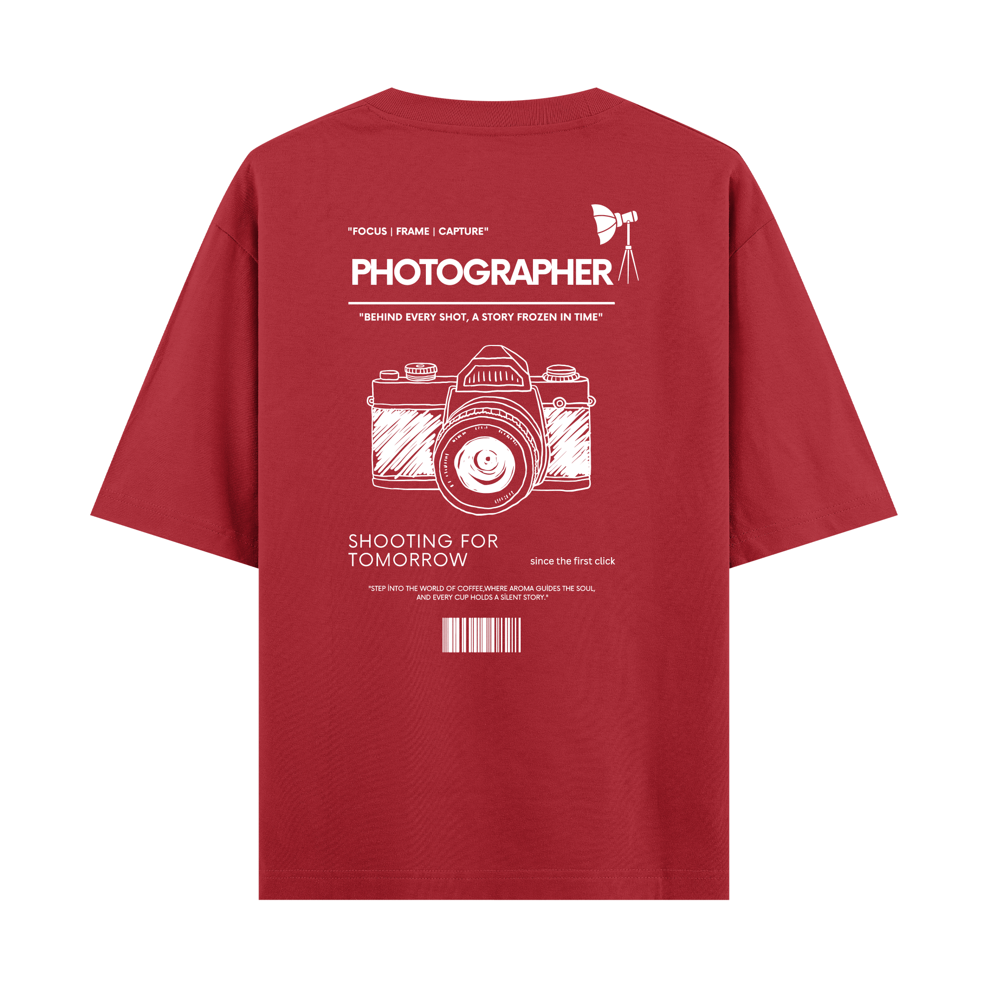 Photographer - Oversize T-shirt