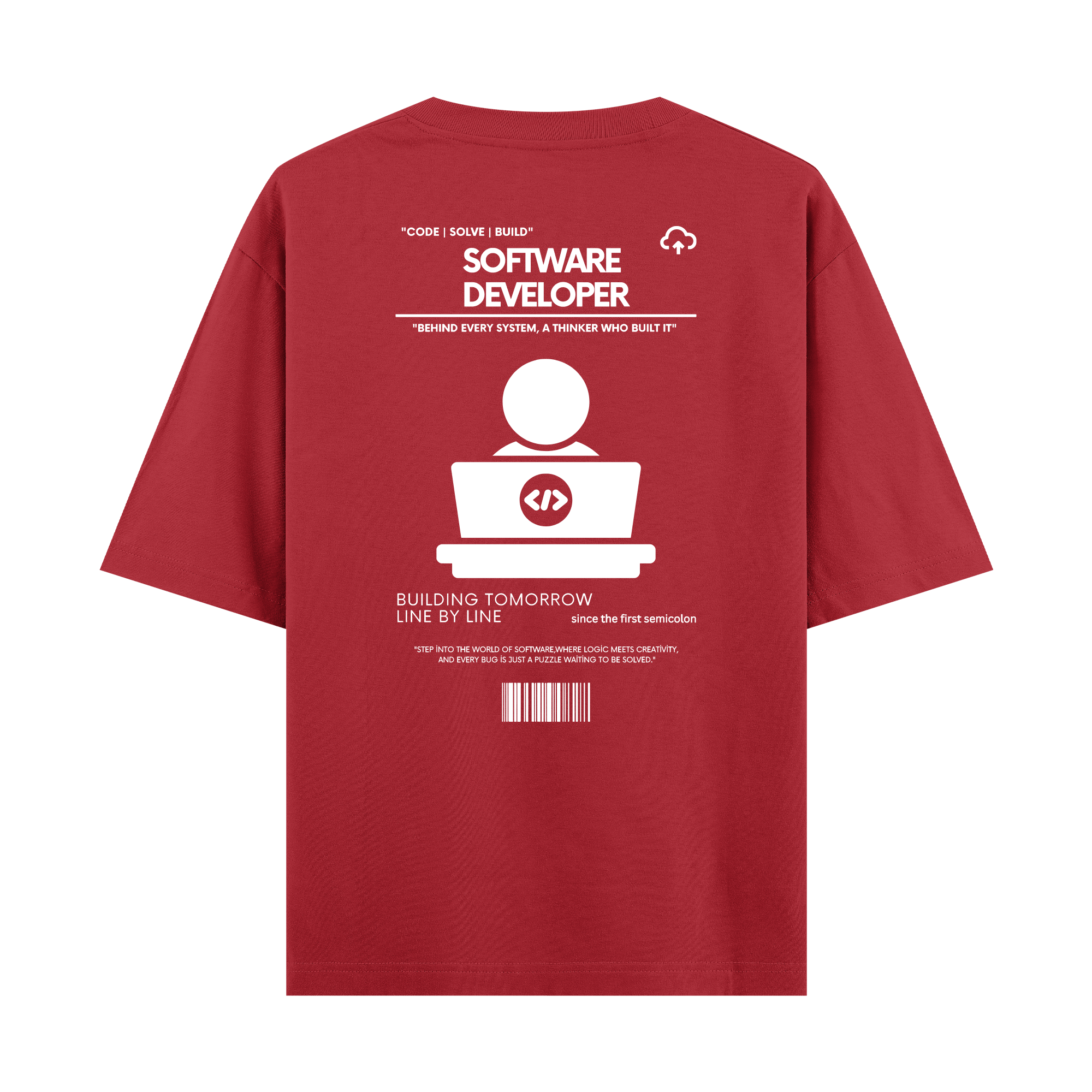 Software Developer - Oversize T-shirt