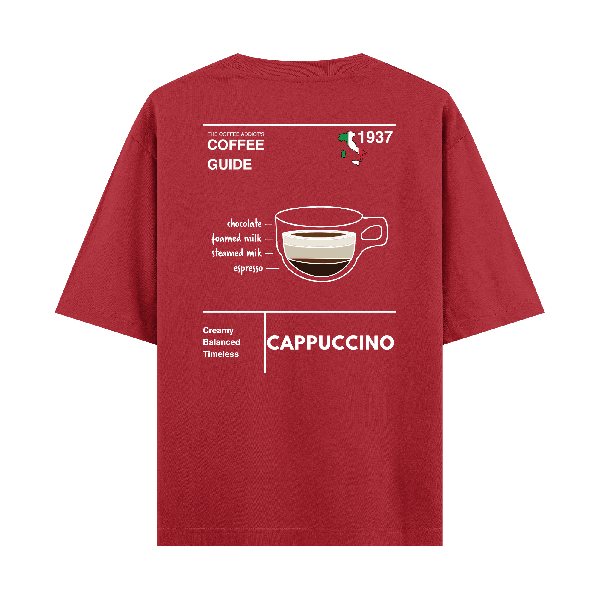 Cappucino - Oversize T-shirt