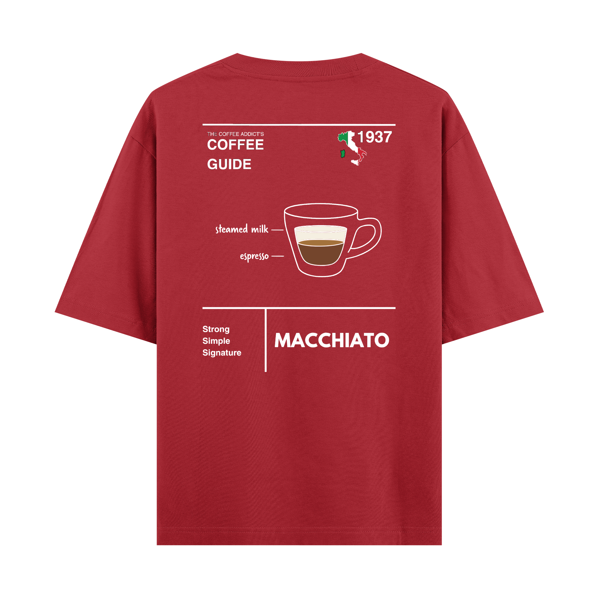 Macchiato - Oversize T-shirt