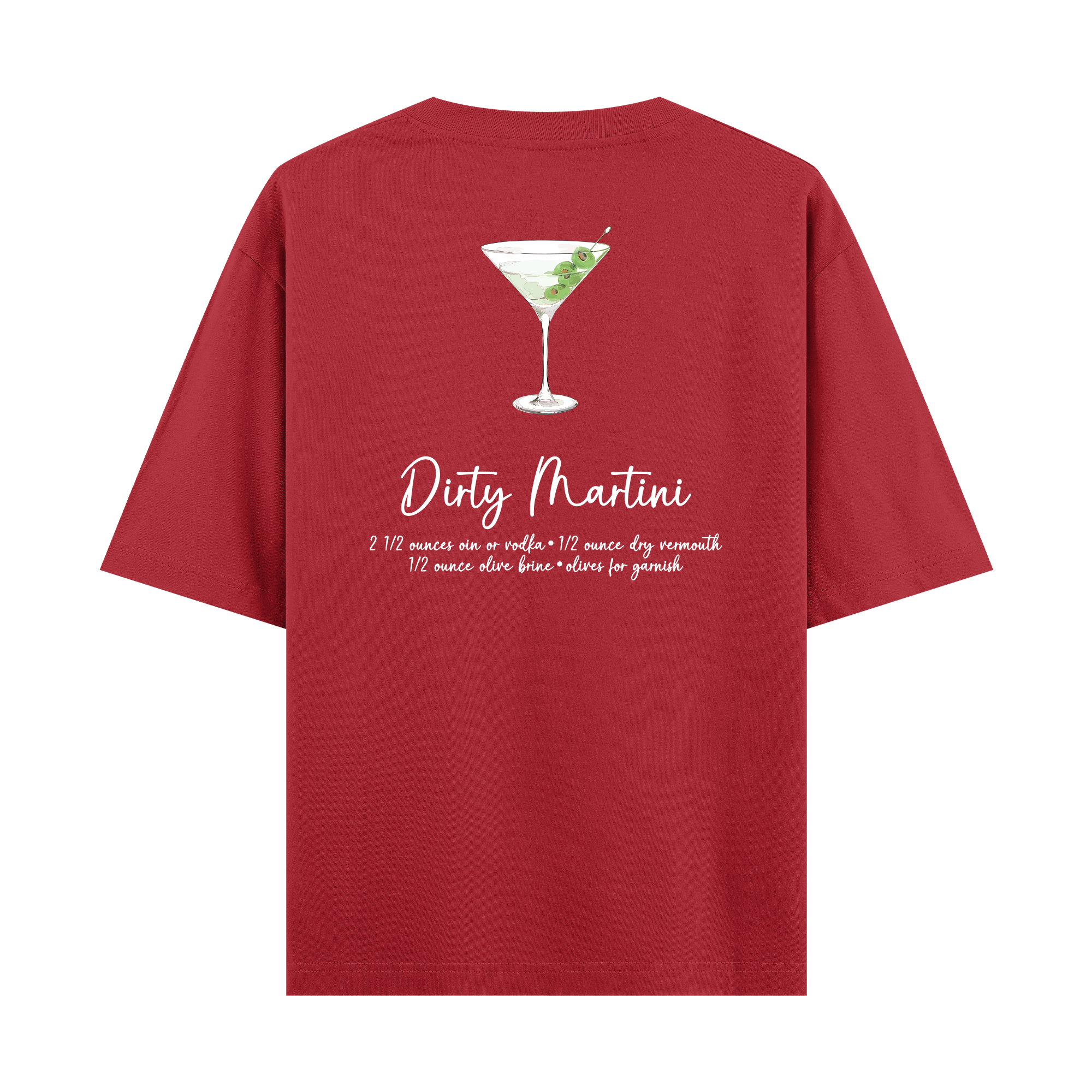 Dirty Martini - Oversize T-shirt