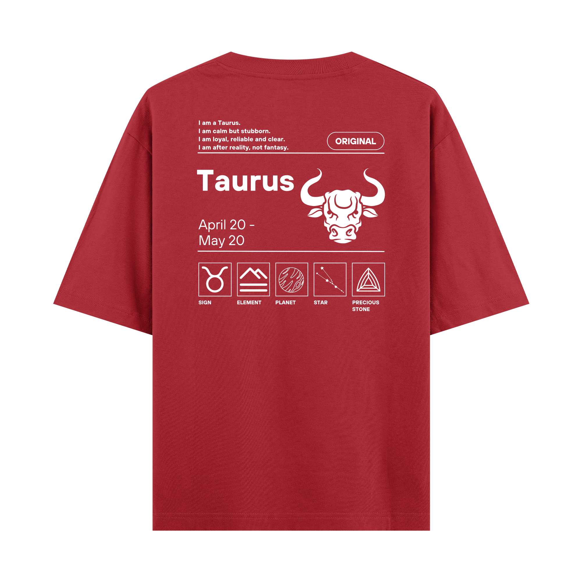 Taurus - Oversize T-shirt