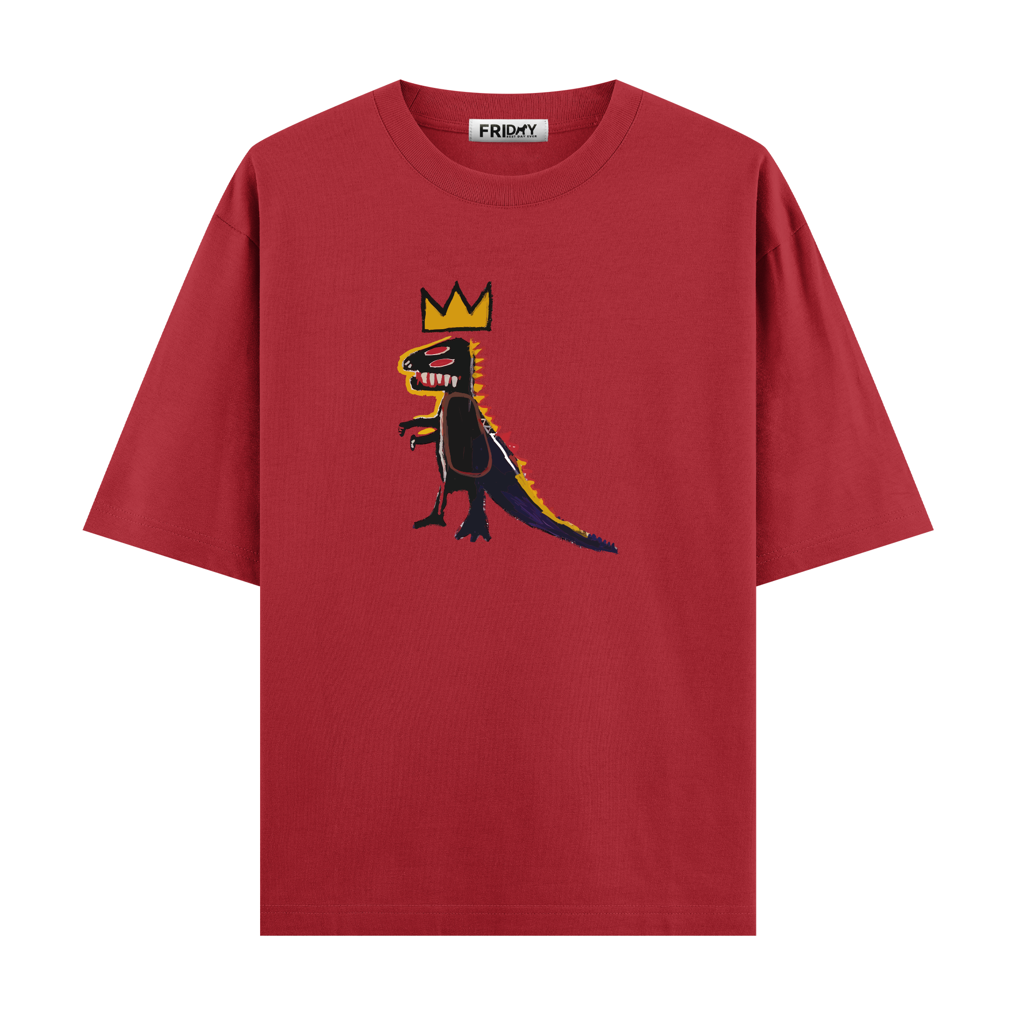 Jean Mıchel Basquiat - Oversize T-shirt