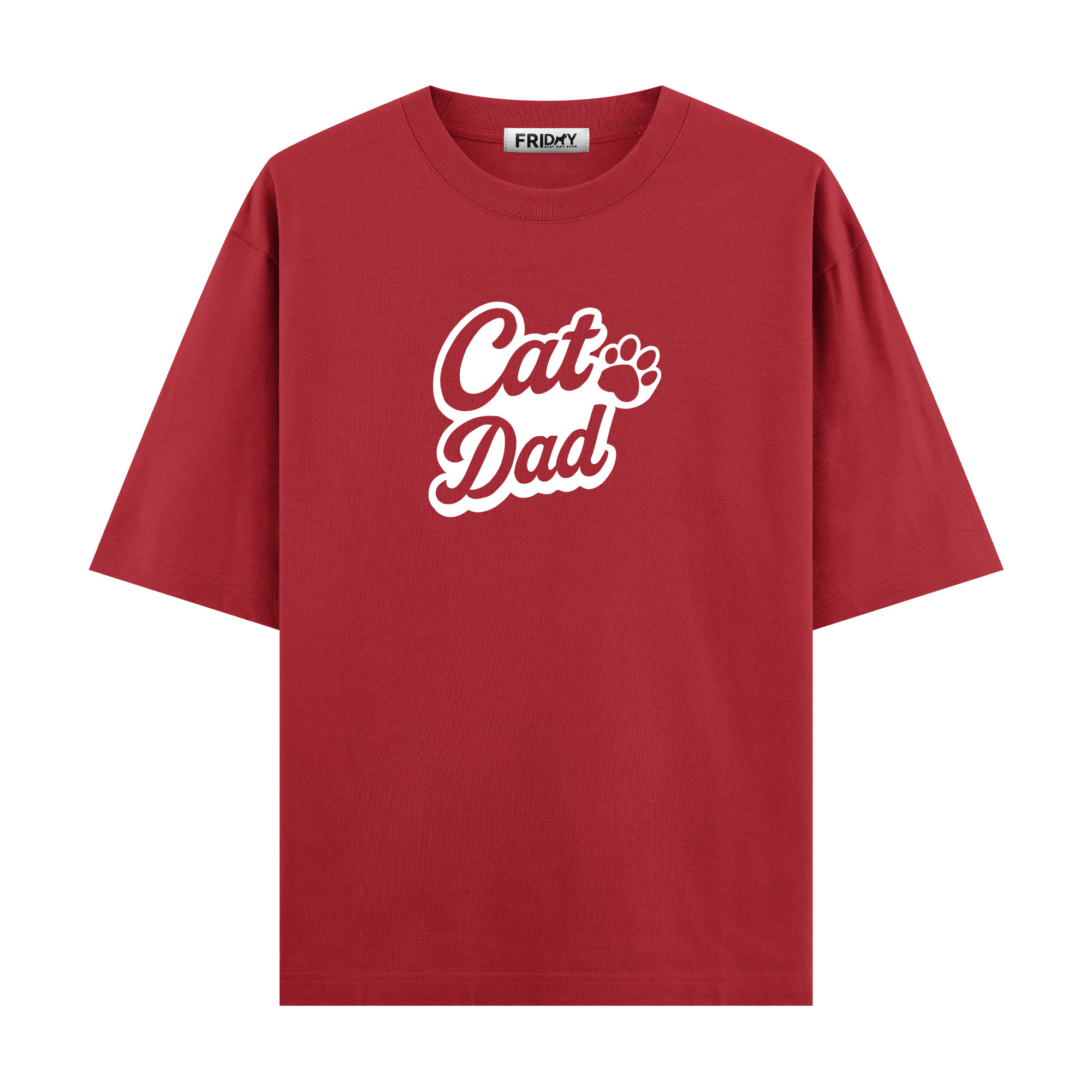Cat Dad - Oversize T-shirt