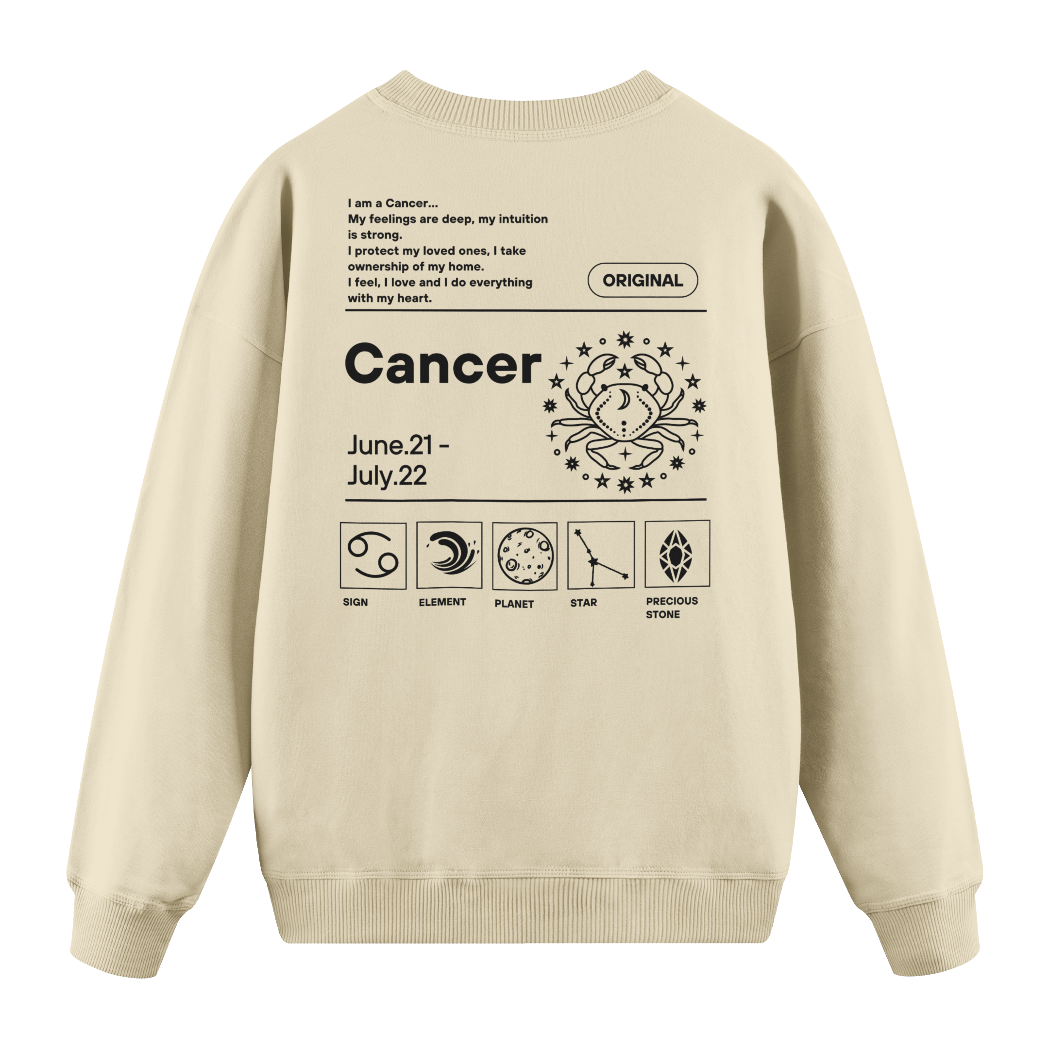 Cancer - Regular Fit Sweatshirt