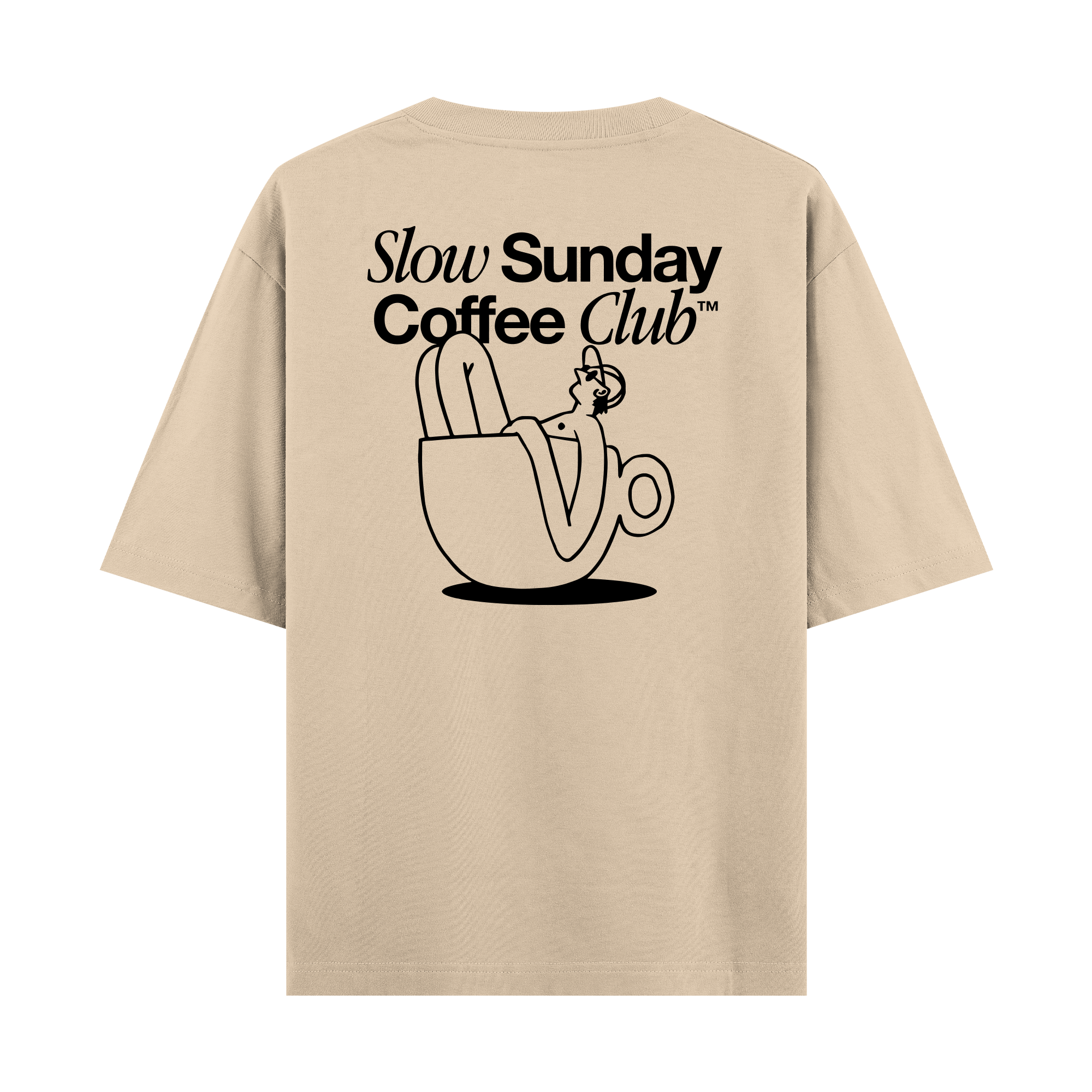 Slow Sunday - Oversize T-shirt