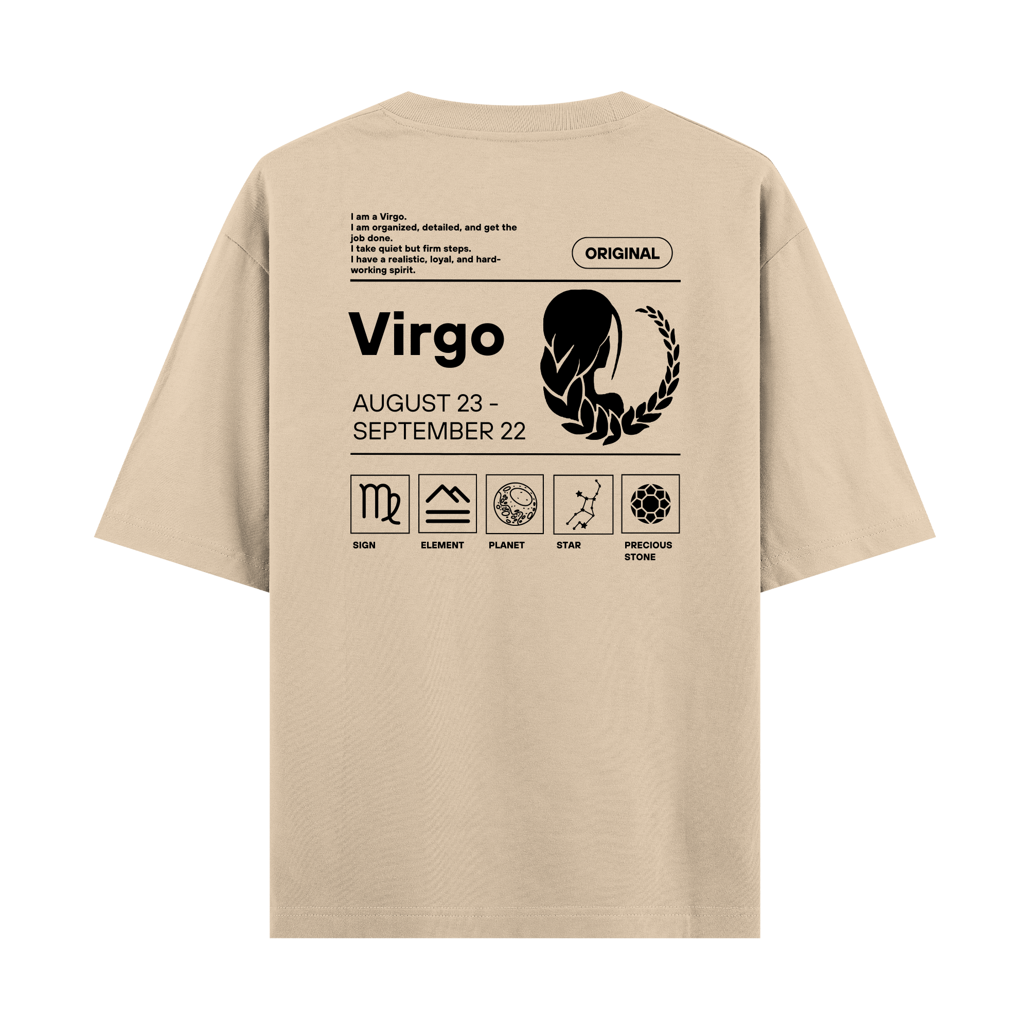 Virgo - Oversize T-shirt
