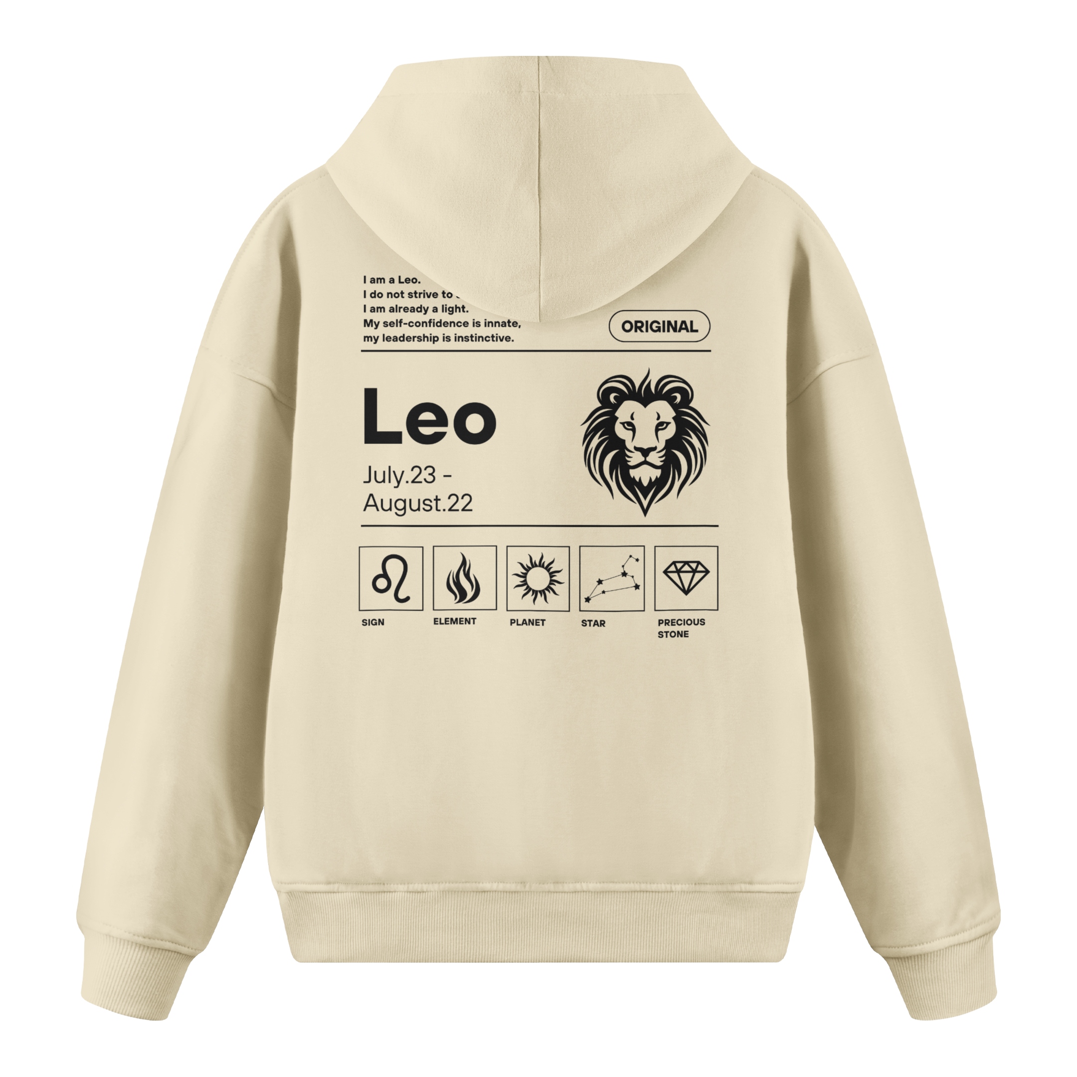 Leo - Regular Fit Hoodie