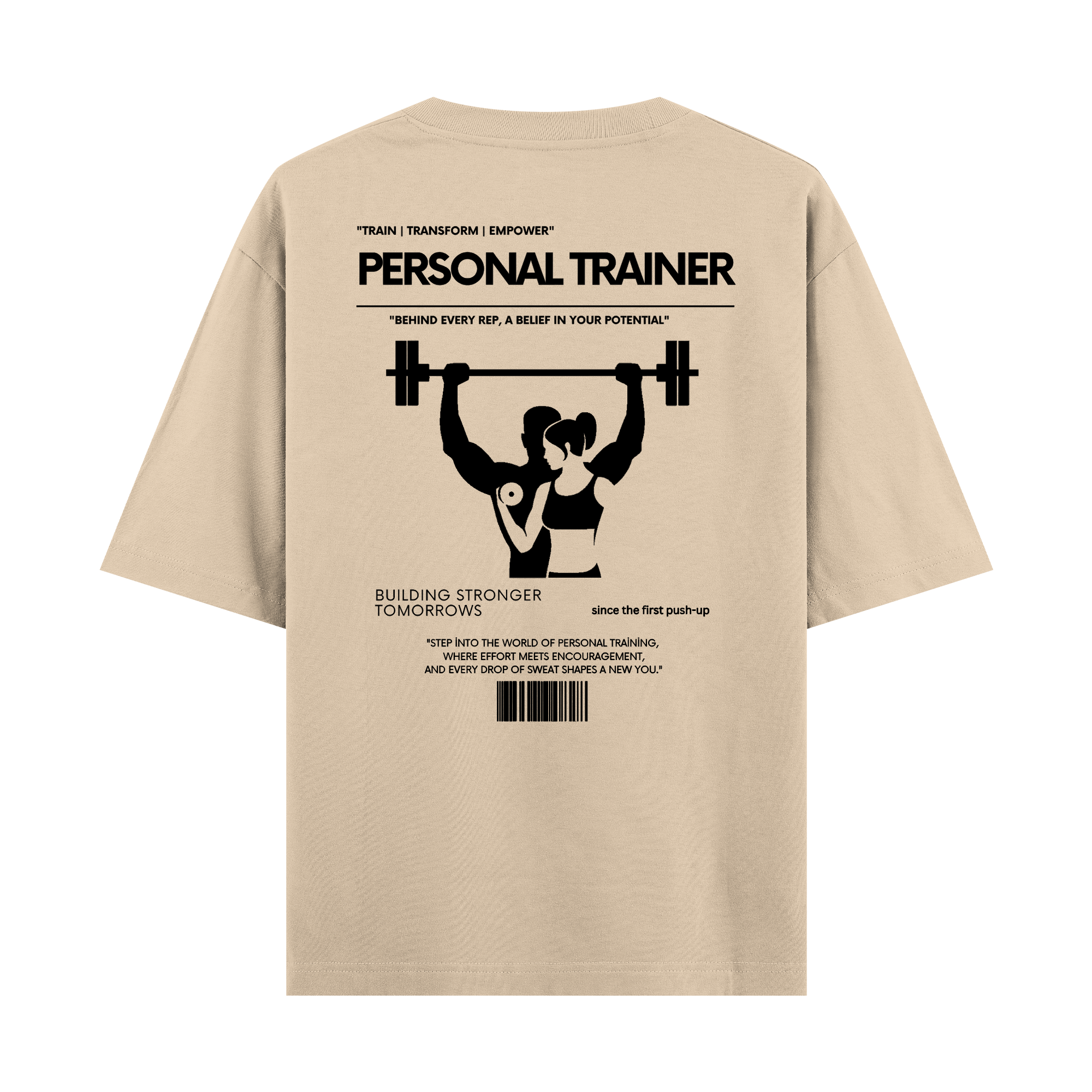 Personel Trainer - Oversize T-shirt