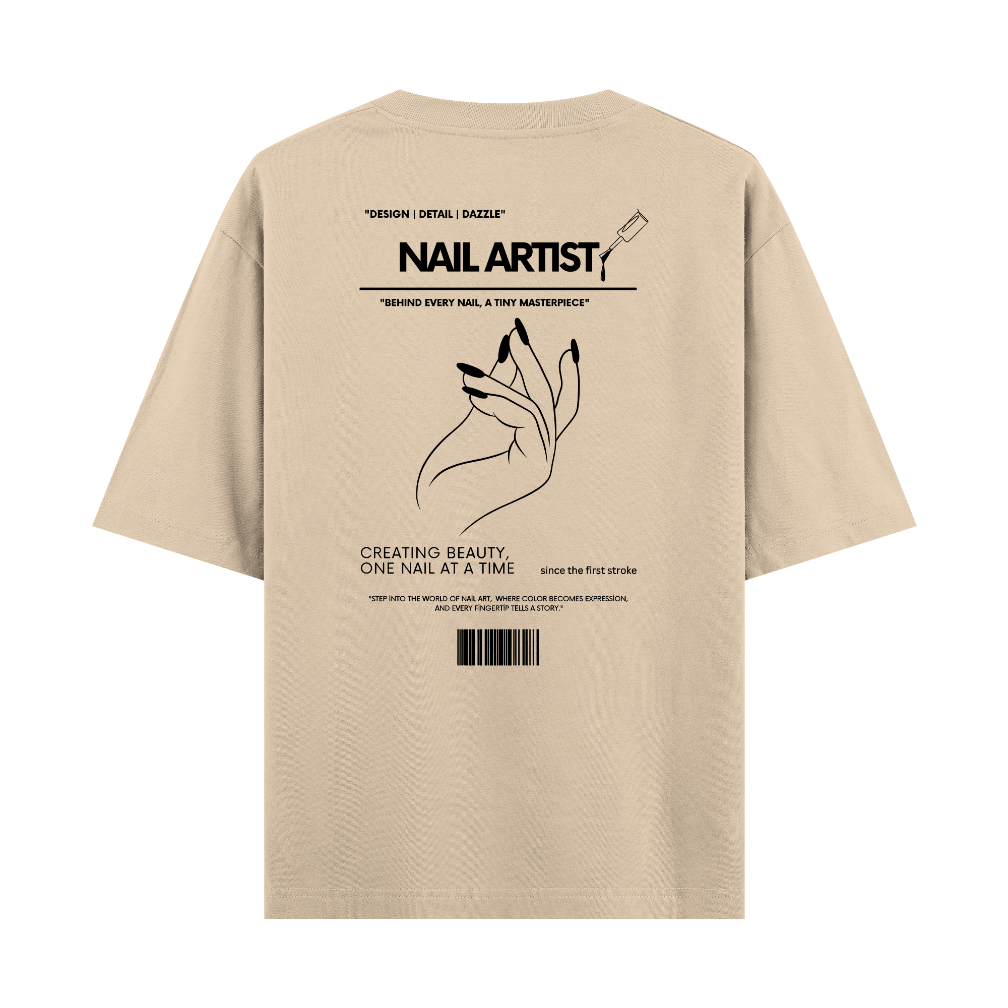 Nail Artist - Oversize T-shirt
