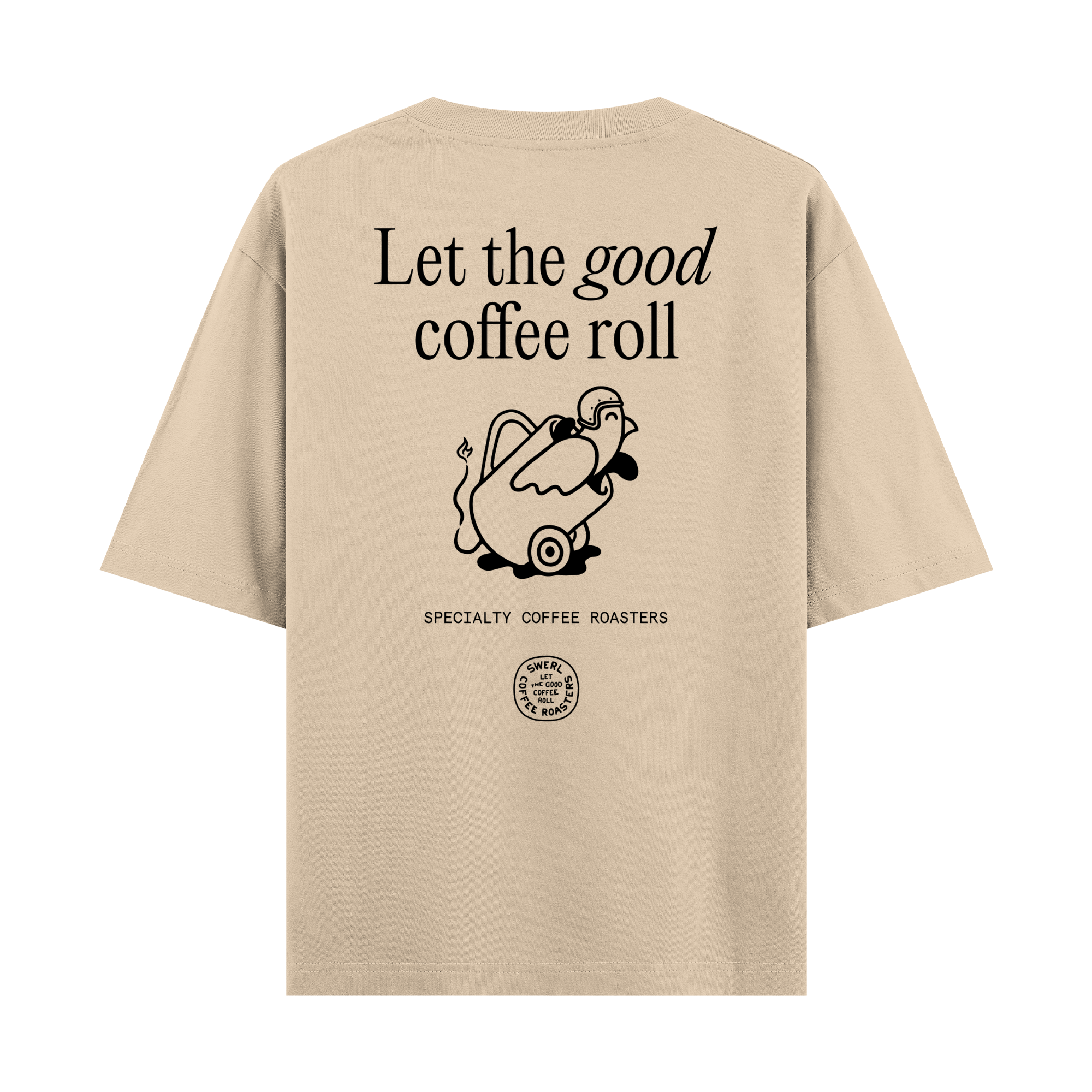 Coffee Roll - Oversize T-shirt