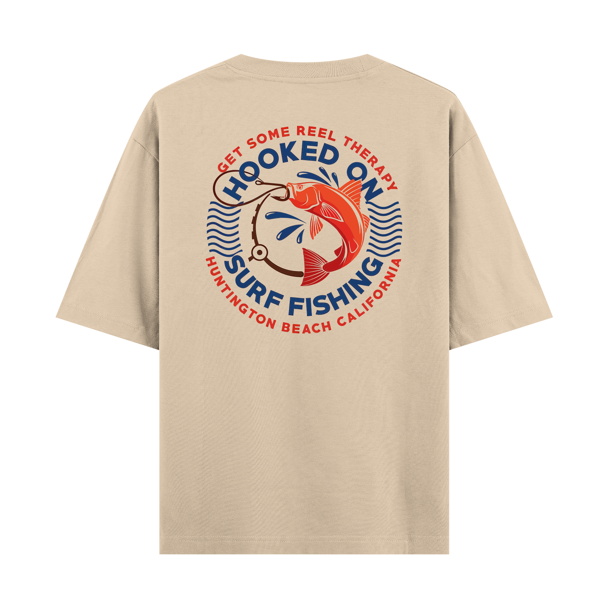 Surf Fishing - Oversize T-shirt