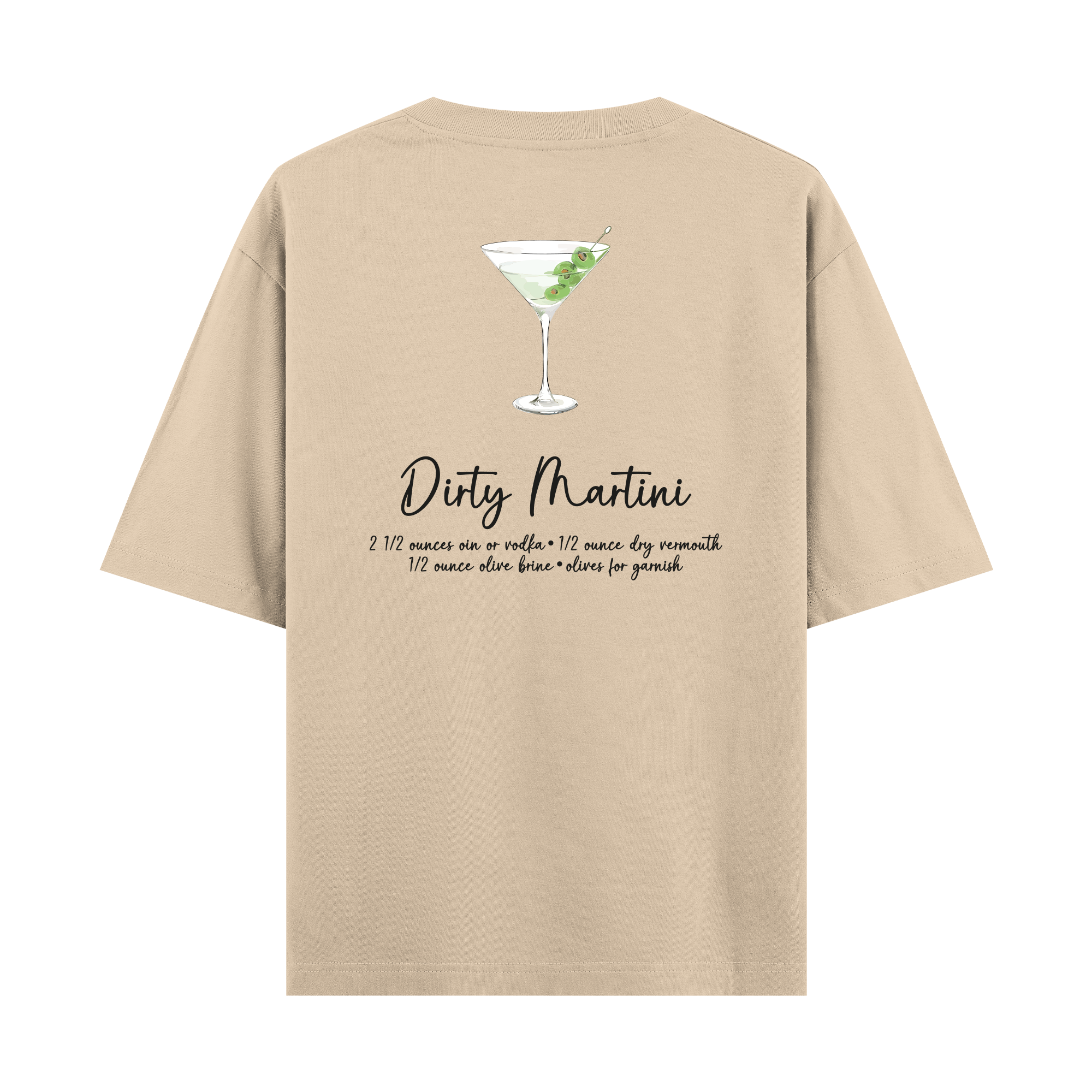 Dirty Martini - Oversize T-shirt