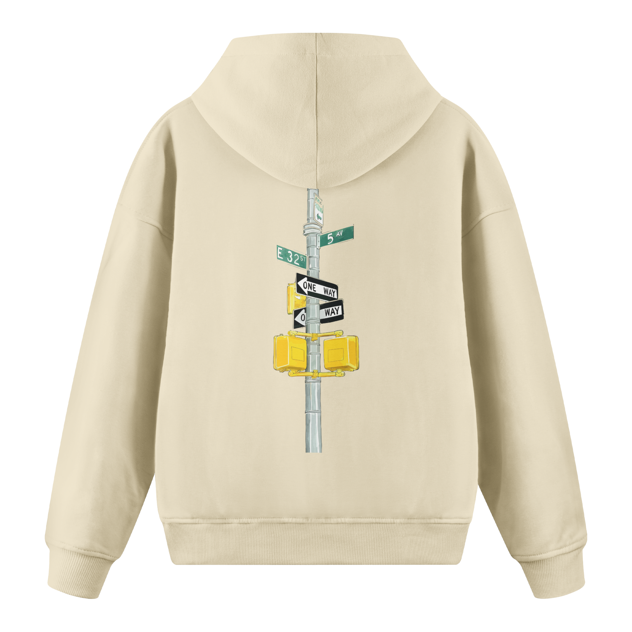 New York I - Regular Fit Hoodie