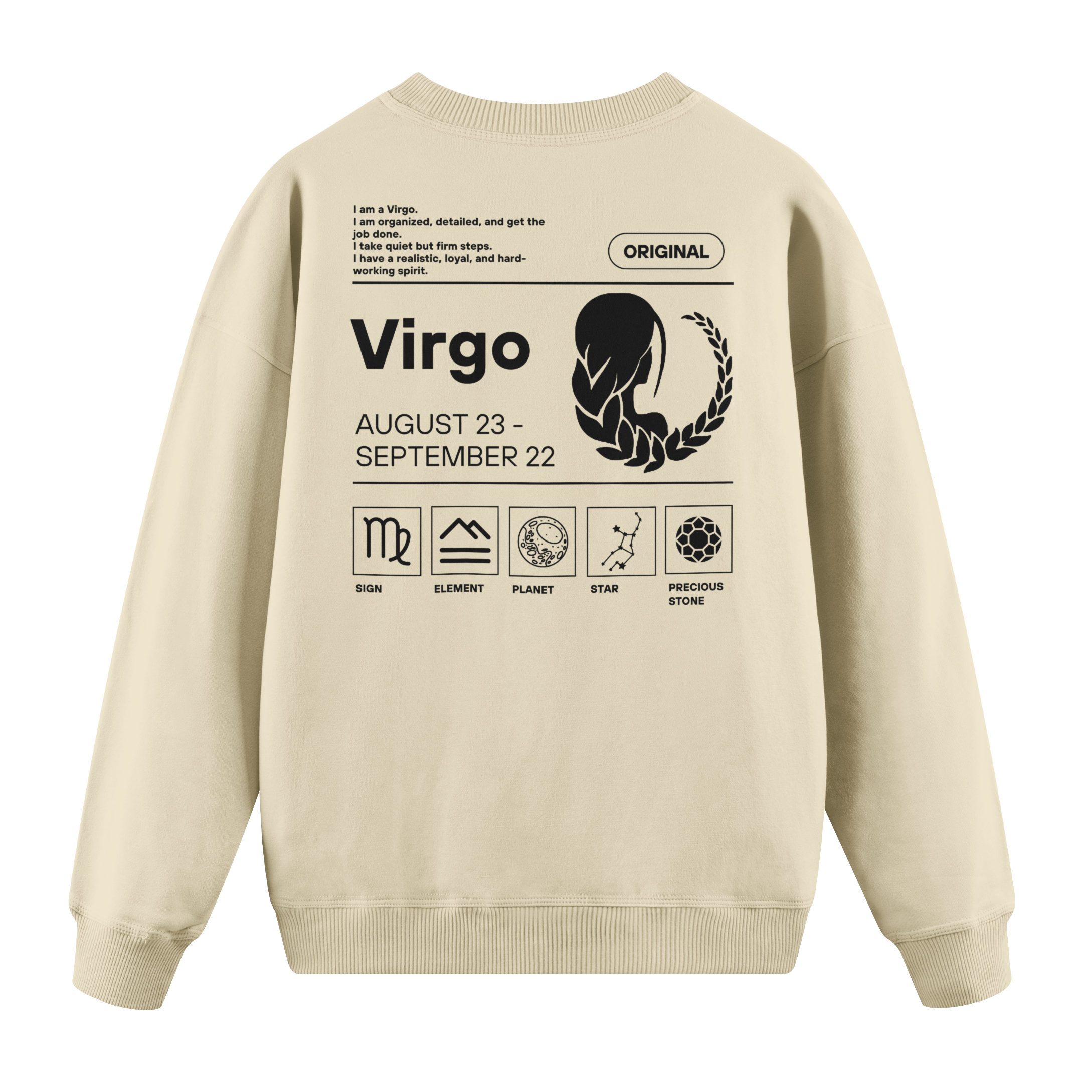 Virgo - Regular Fit Sweatshirt