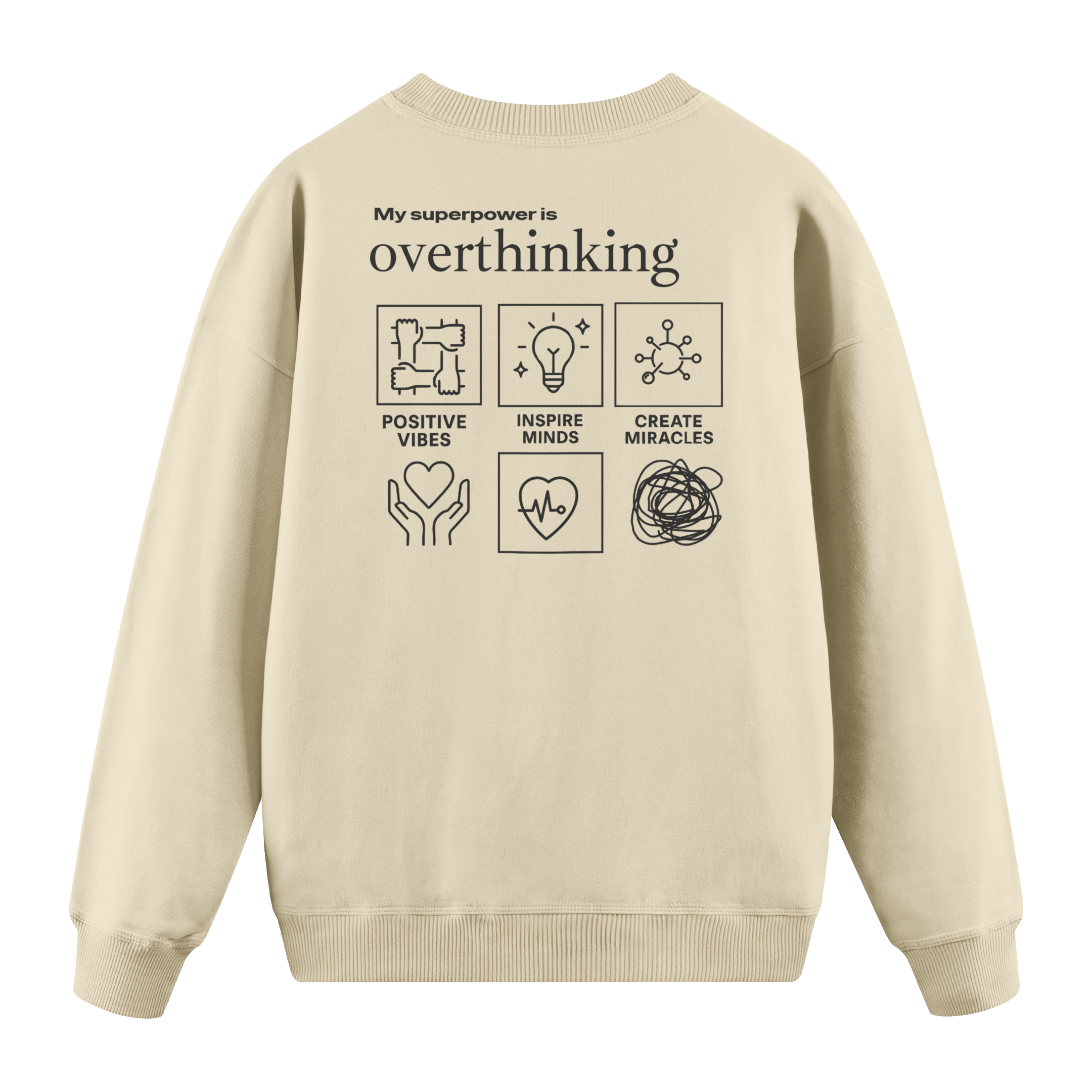 Overthinking - Regular Fit Sweatshirt