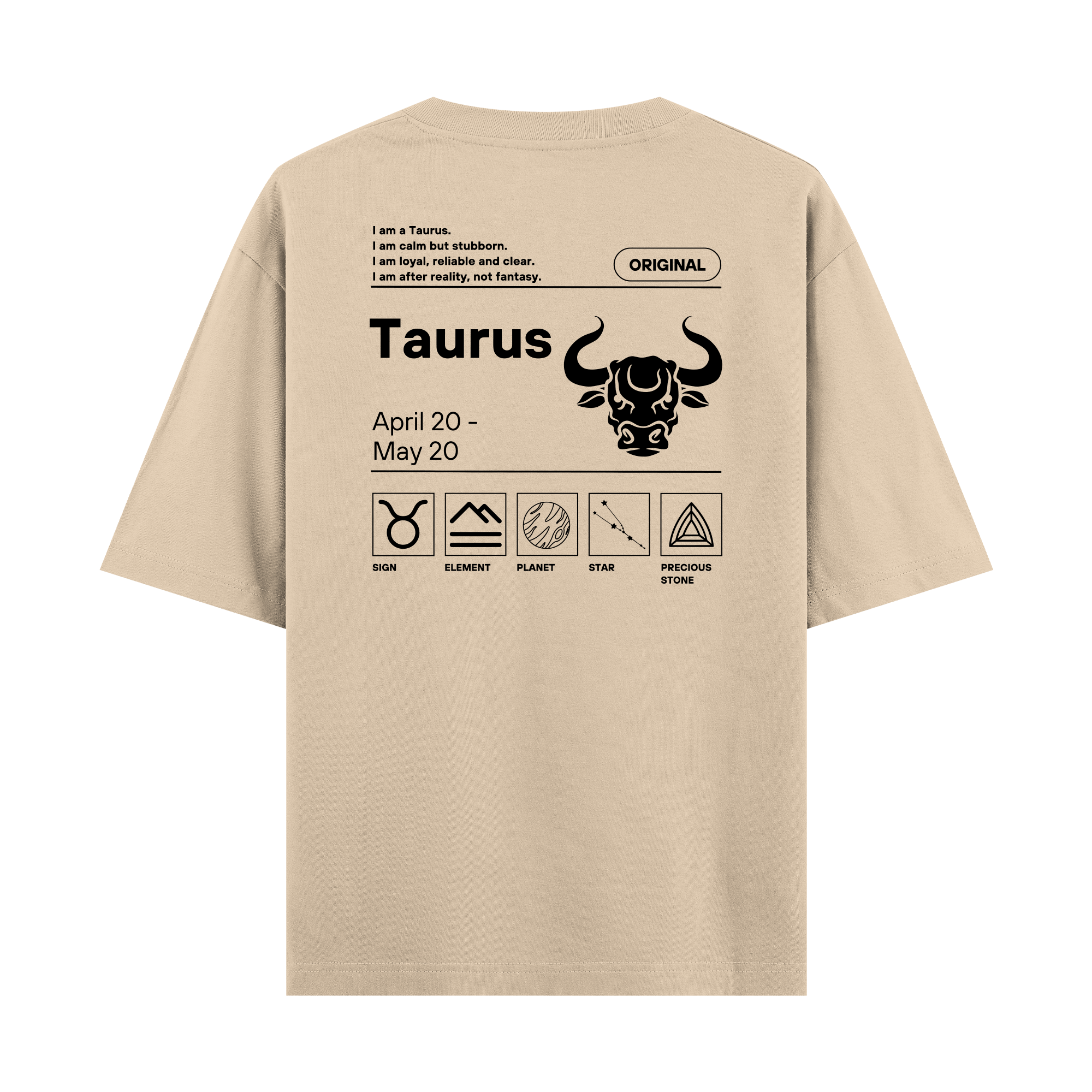 Taurus - Oversize T-shirt
