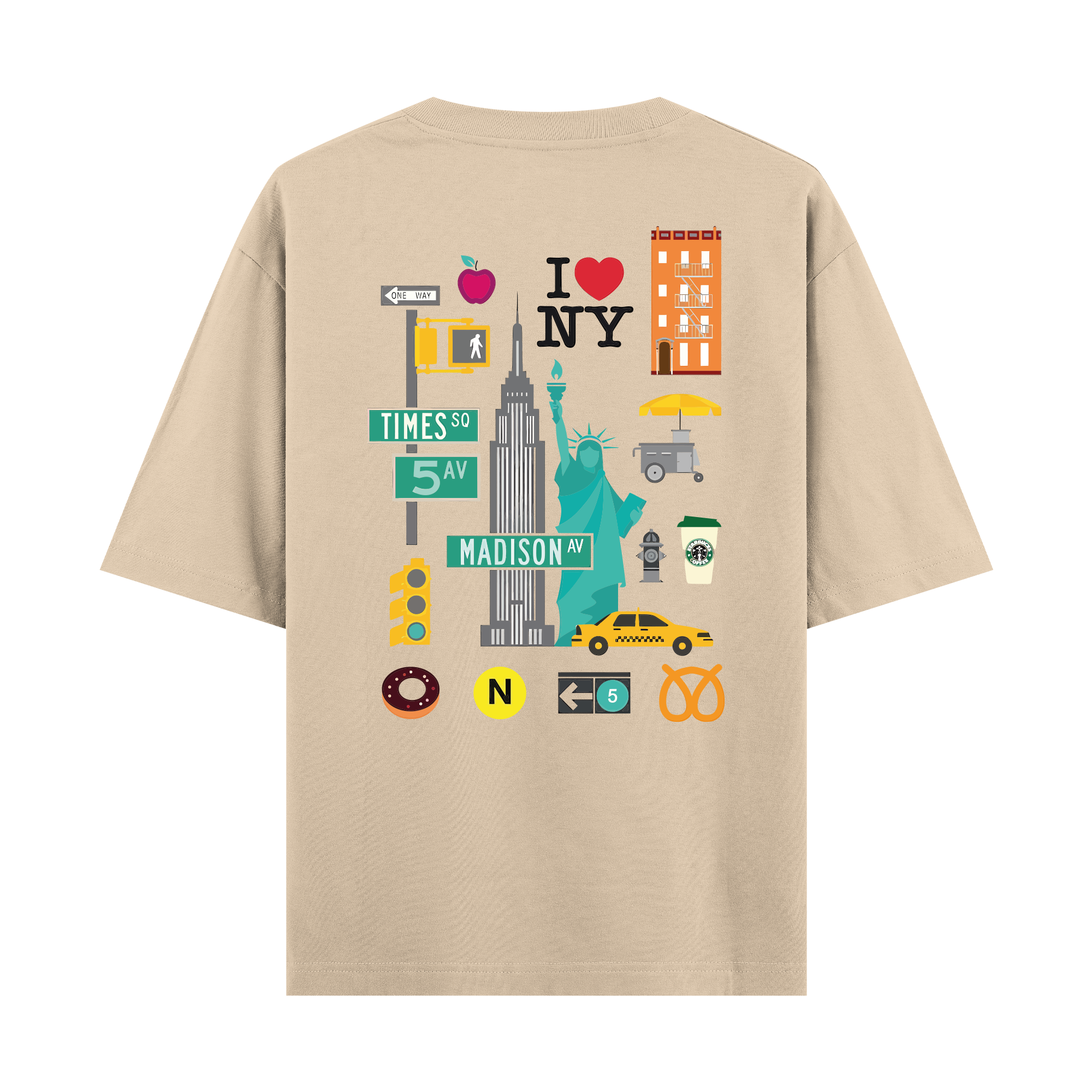 New York III - Oversize T-shirt