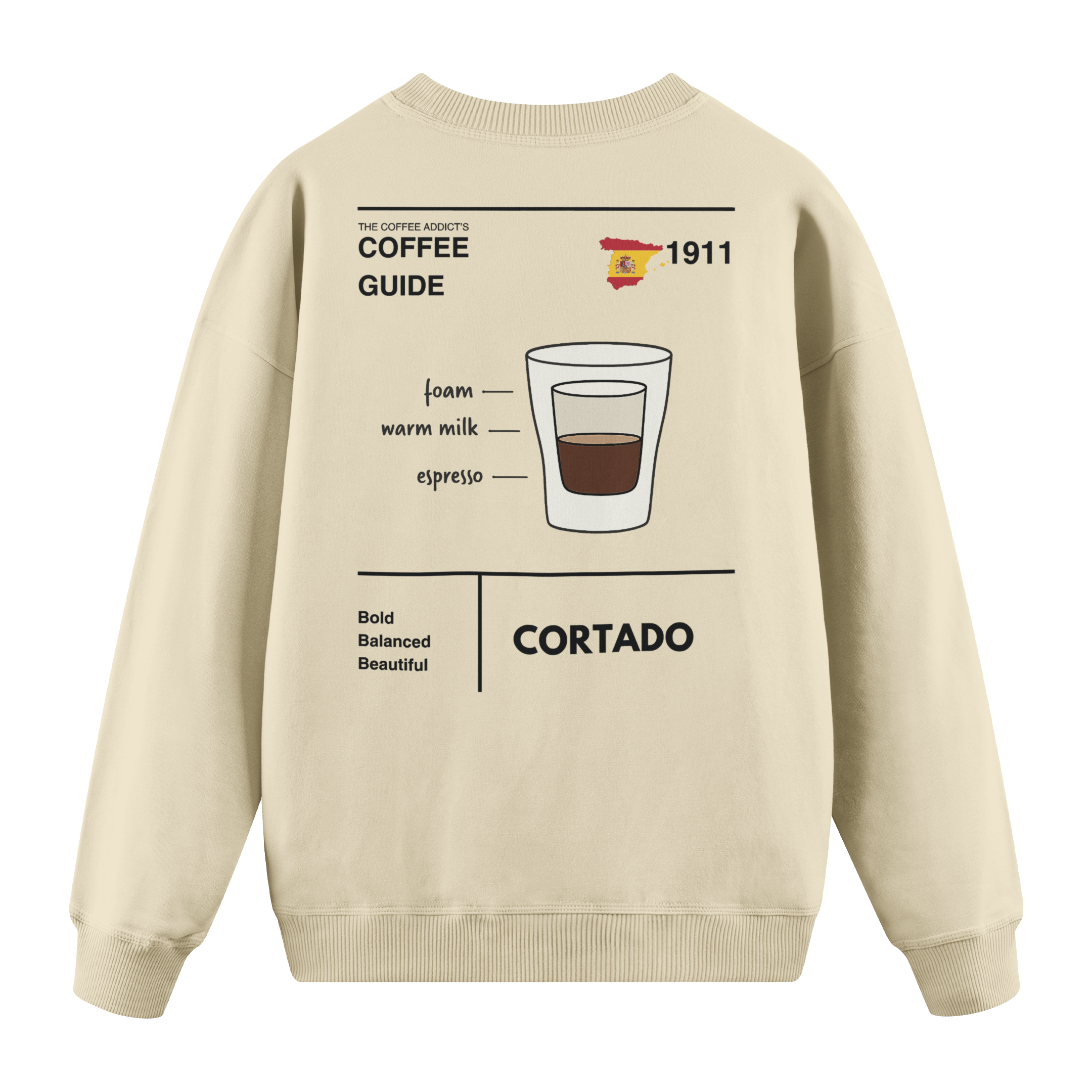 Cortado - Regular Fit Sweatshirt