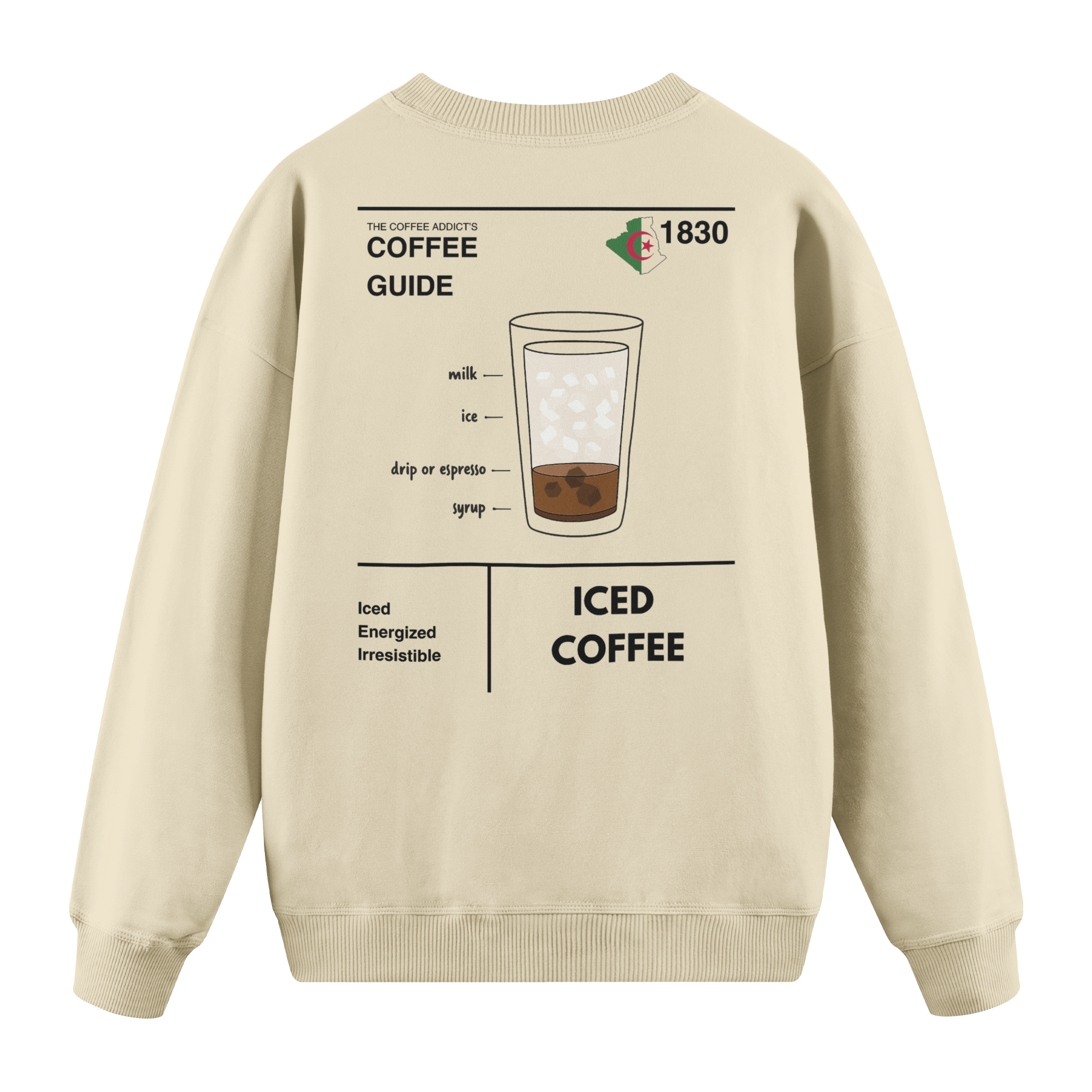 Iced Coffee - Regular Fit Sweatshirt