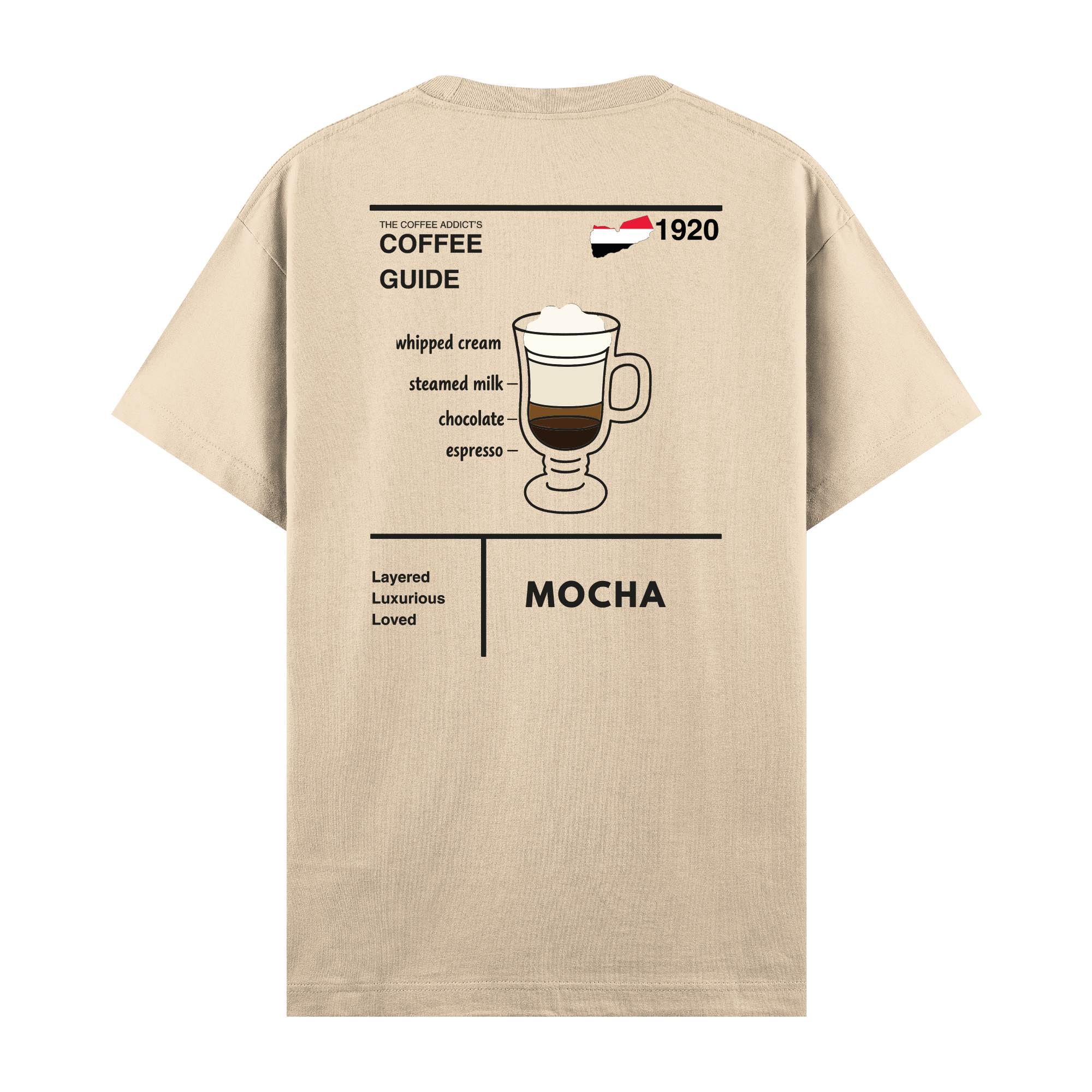 Mocha - Regular Fit T-shirt