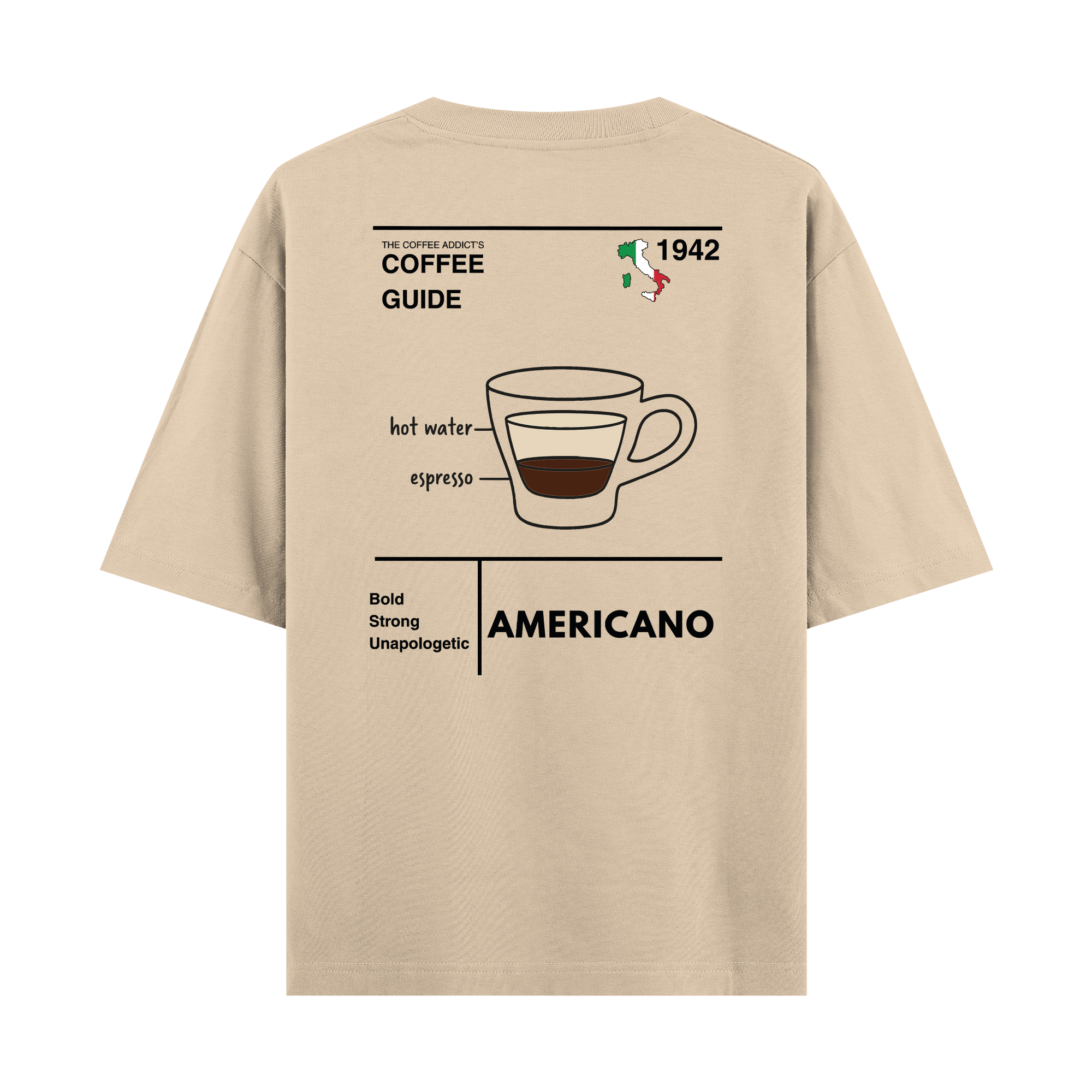 Americano - Oversize T-shirt