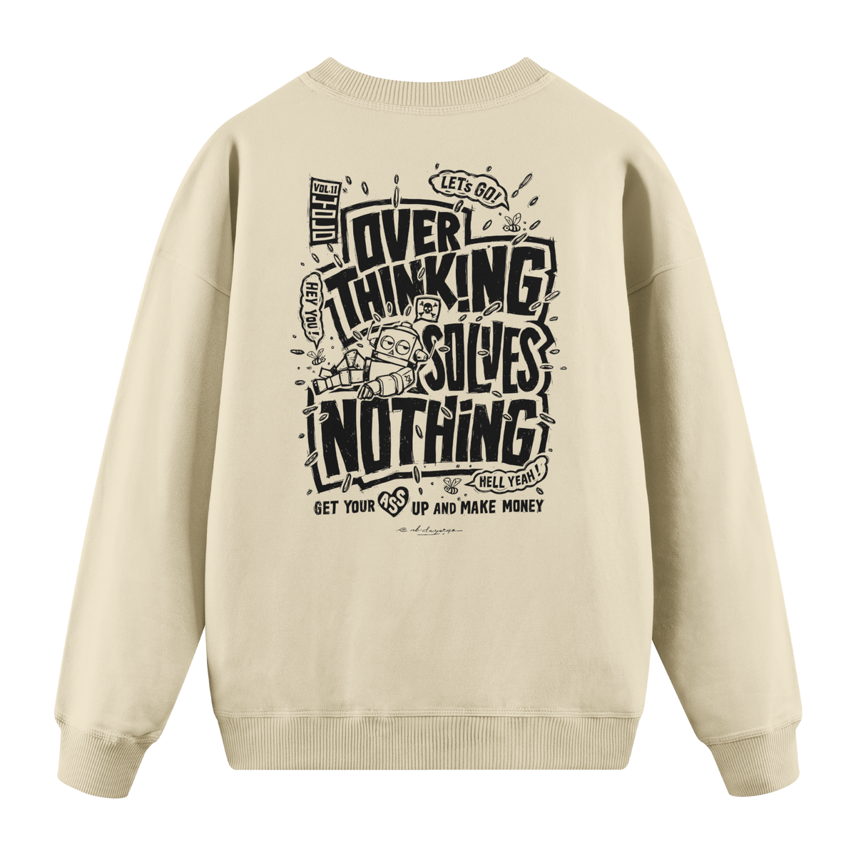 Overthinking II - Regular Fit Sweatshirt