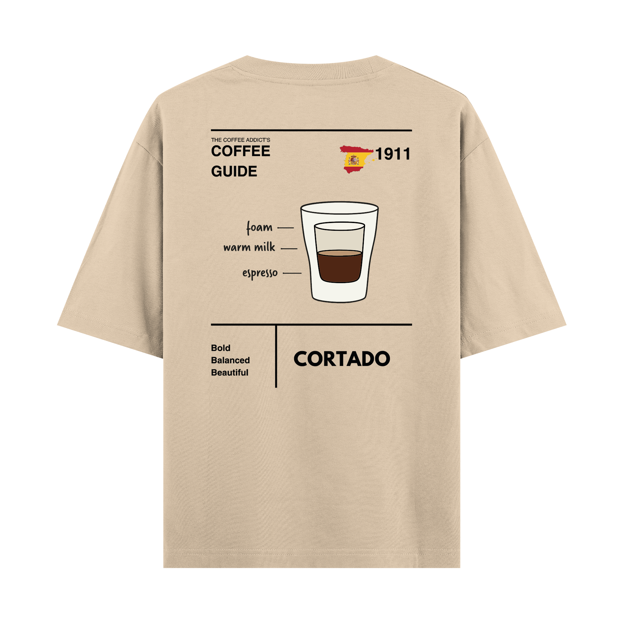 Cortado - Oversize T-shirt
