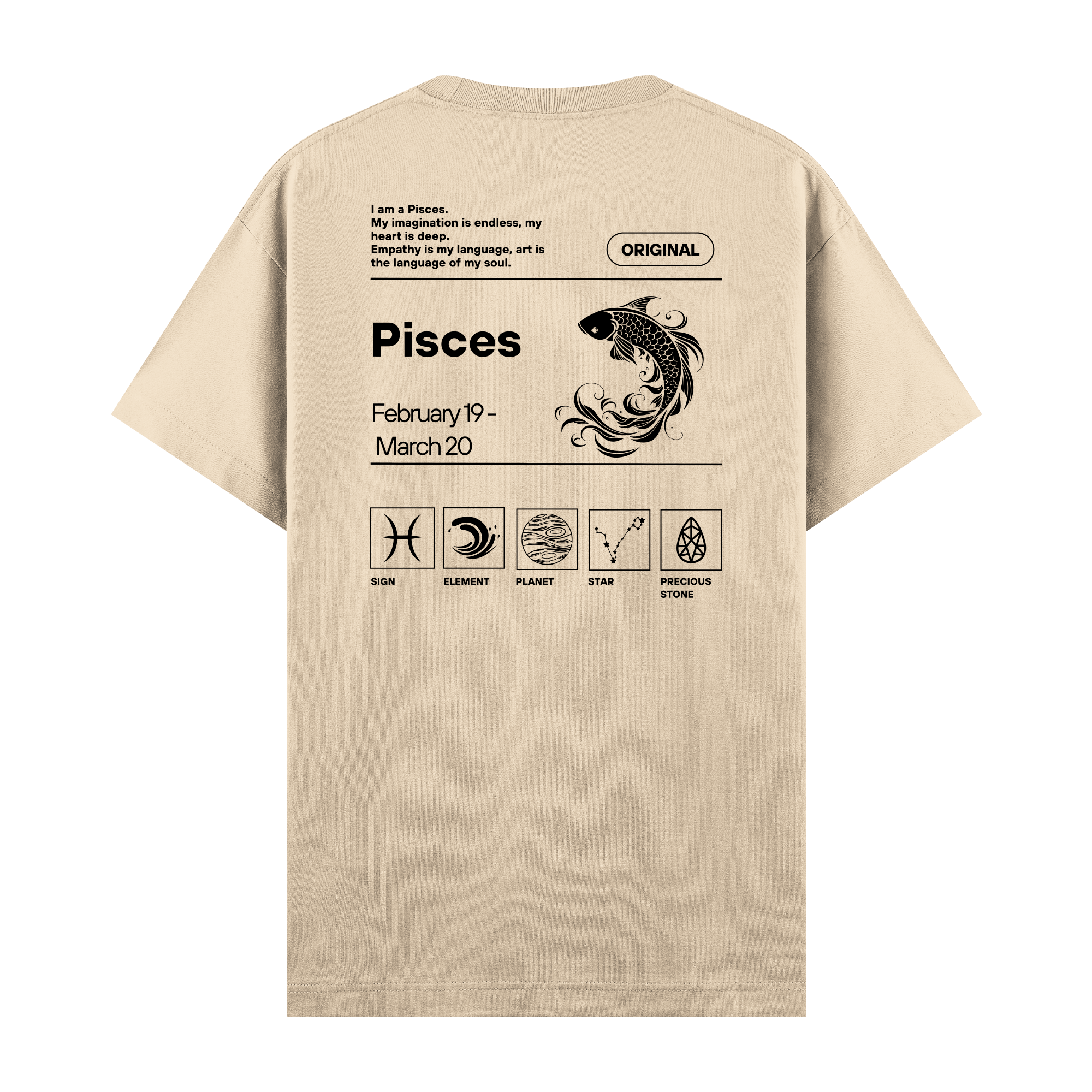 Pisces - Regular Fit T-shirt