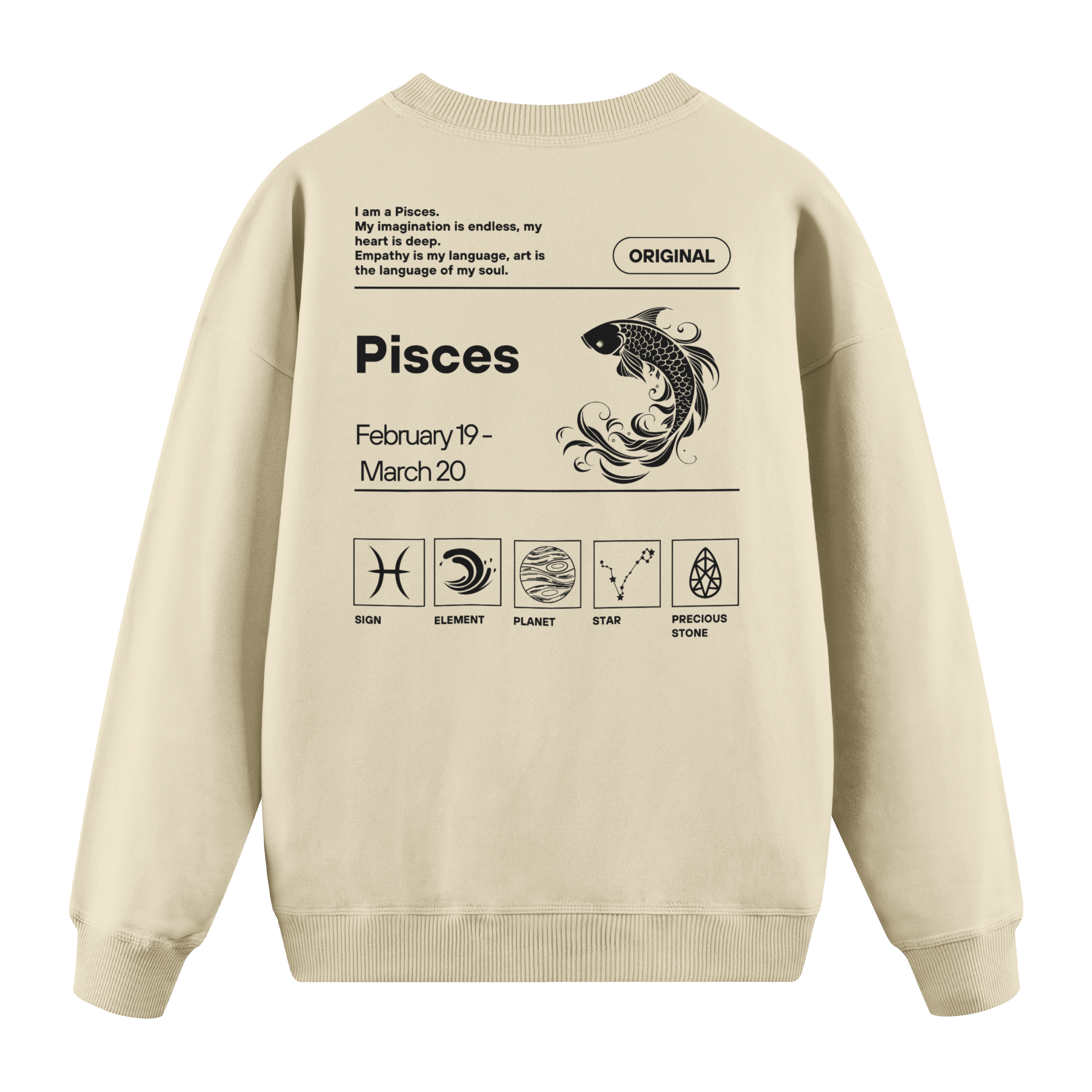 Pisces - Regular Fit Sweatshirt