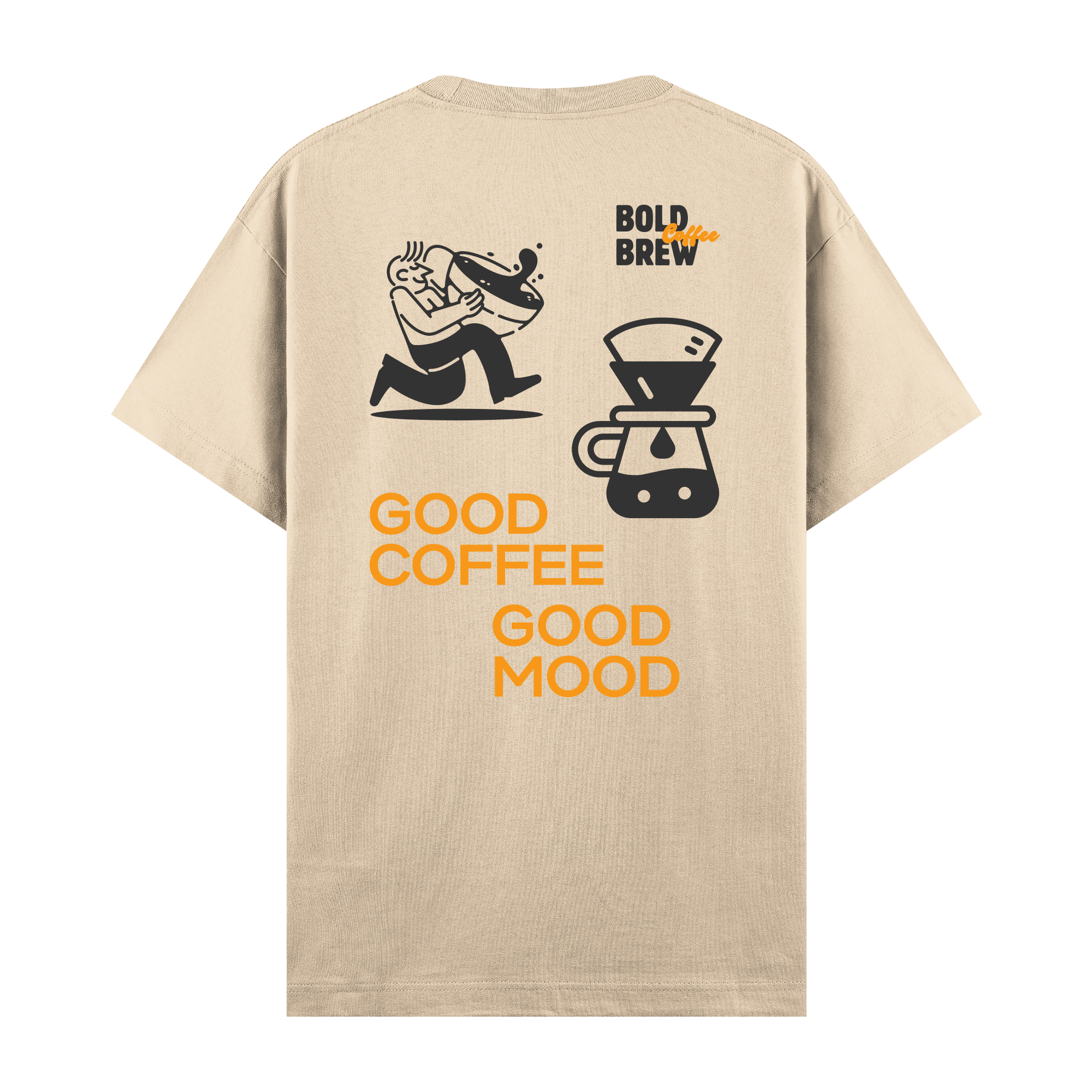 Good Coffee Good Mode - Regular Fit T-shirt