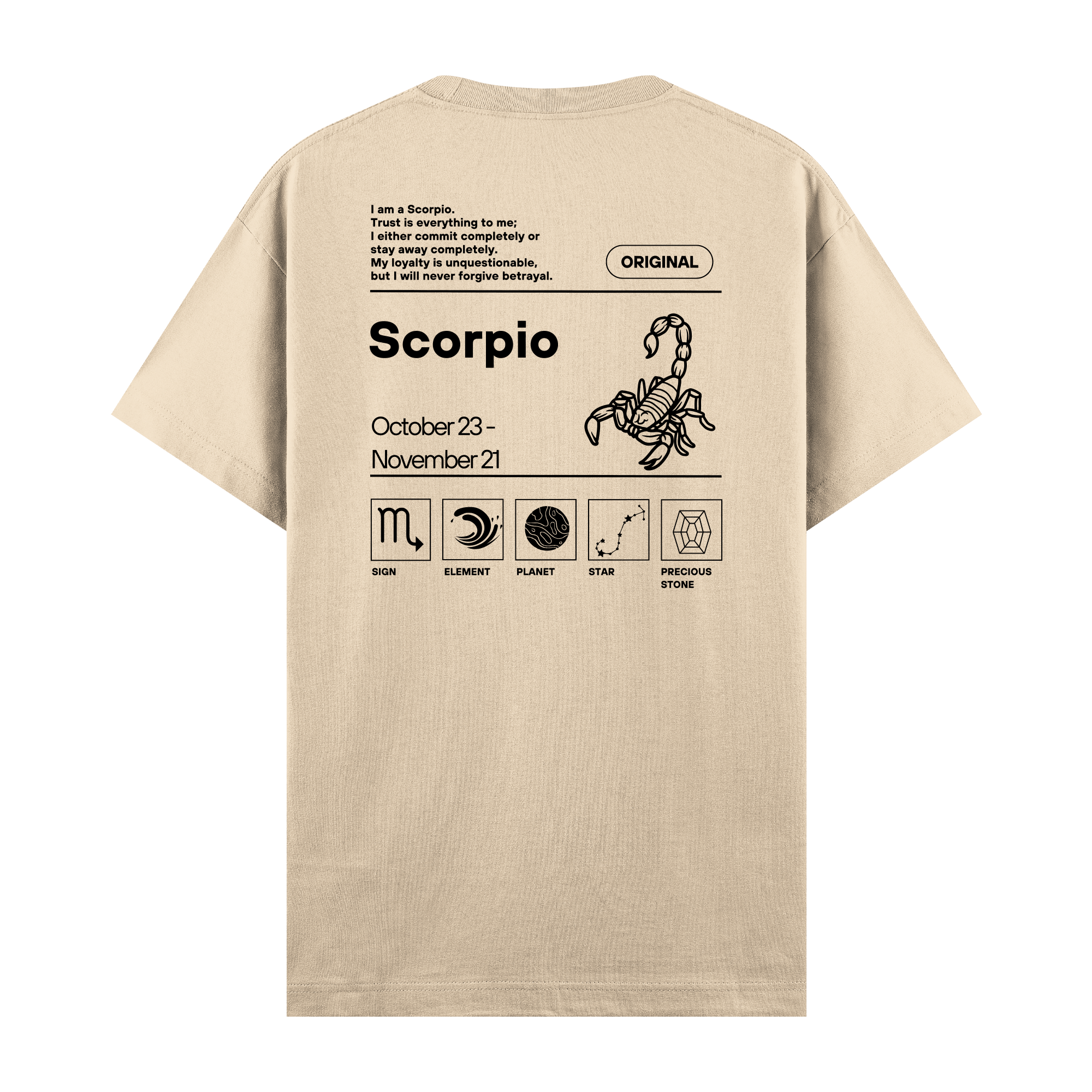 Scorpio - Regular Fit T-shirt