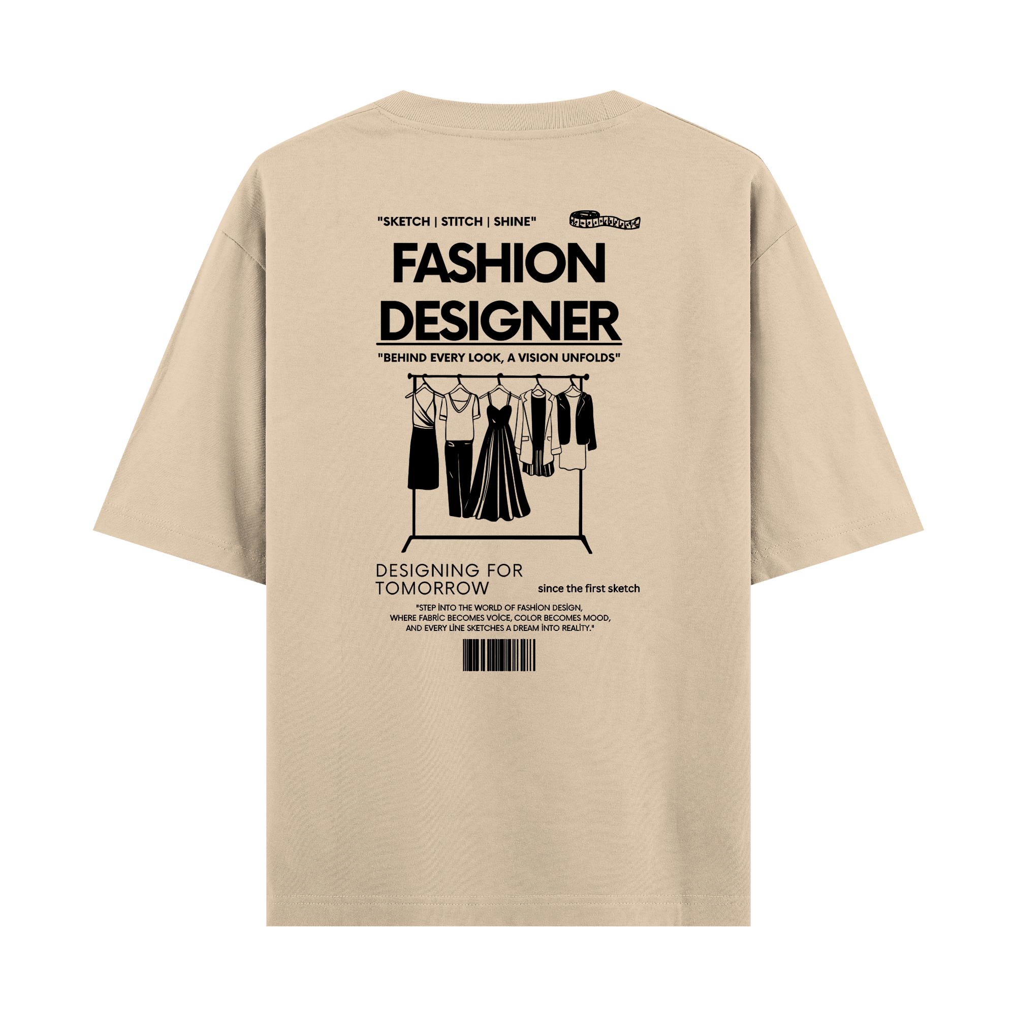 Fashion Designer - Oversize T-shirt