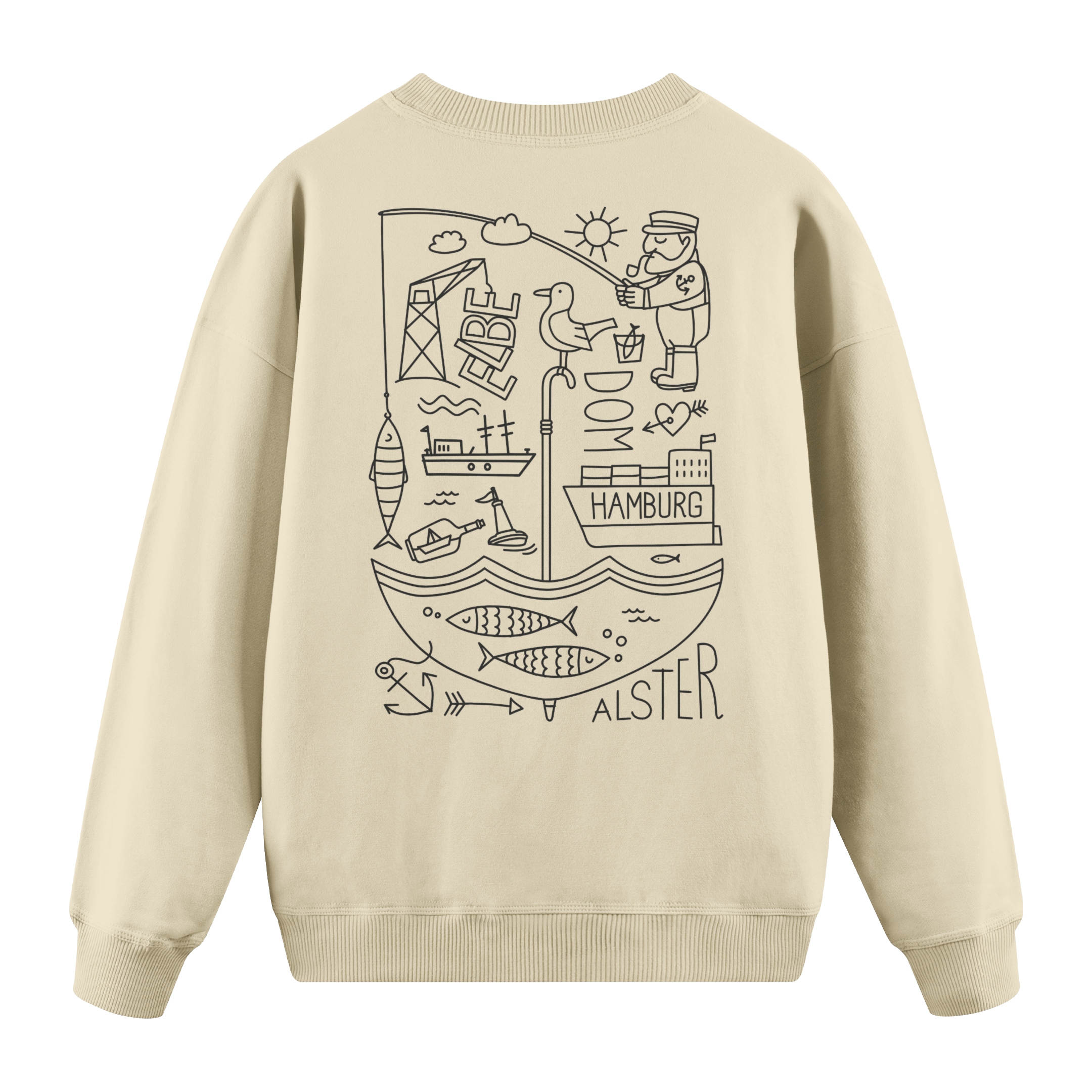 Hamburg II - Regular Fit Sweatshirt