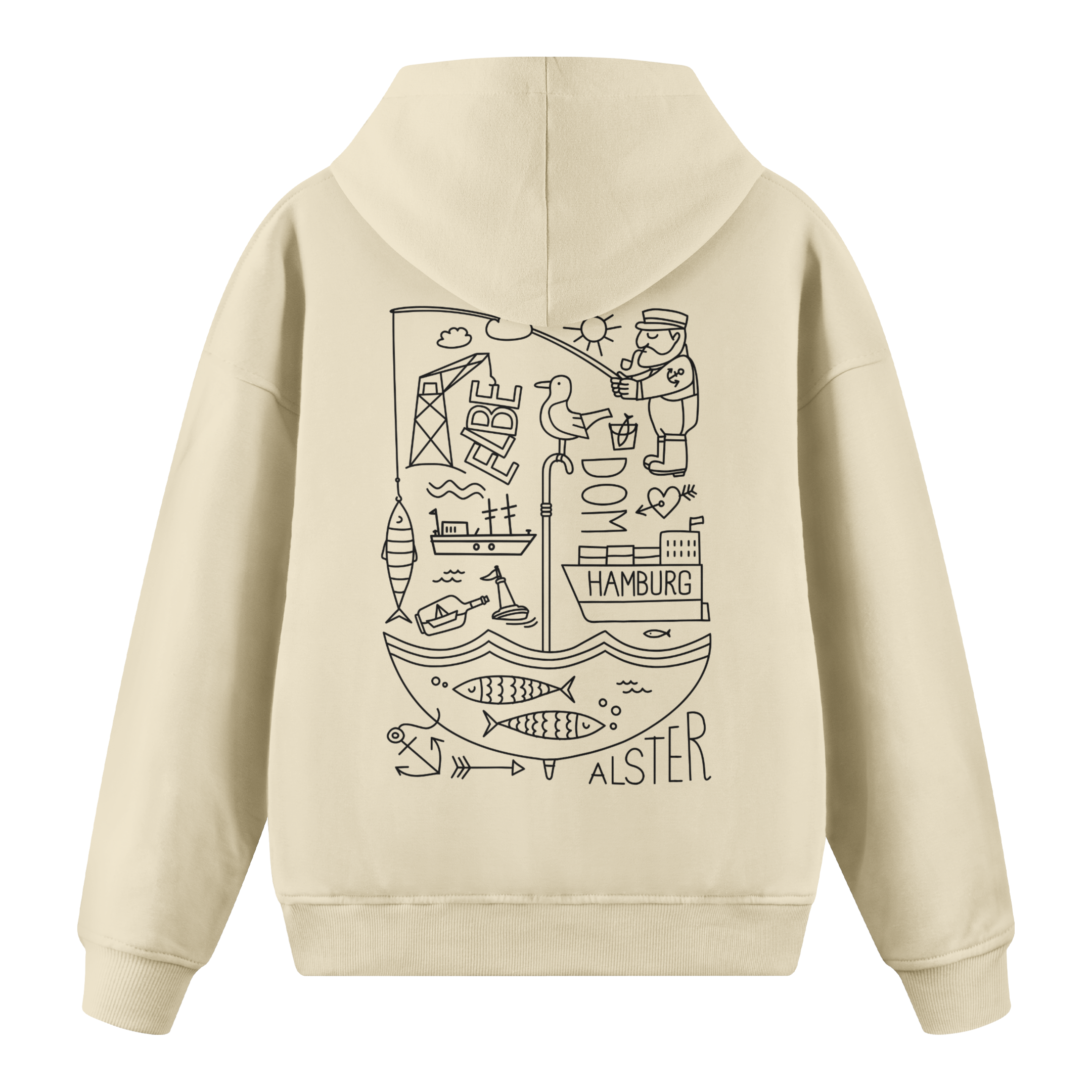 Hamburg II - Regular Fit Hoodie