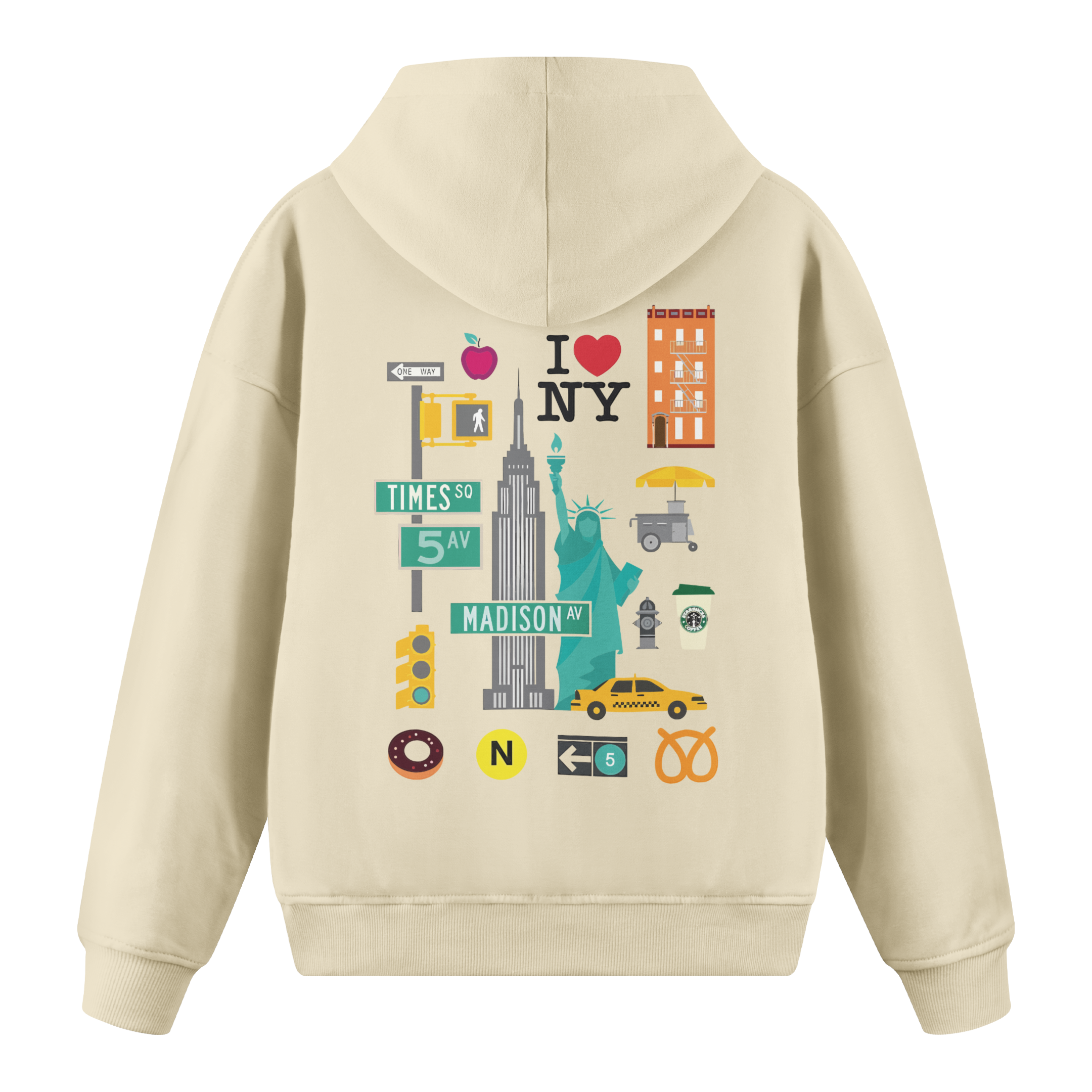 New York III - Regular Fit Hoodie