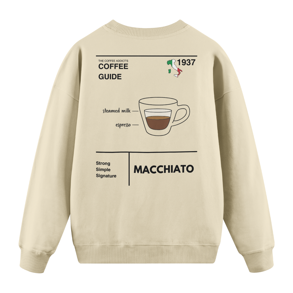 Macchiato - Regular Fit Sweatshirt