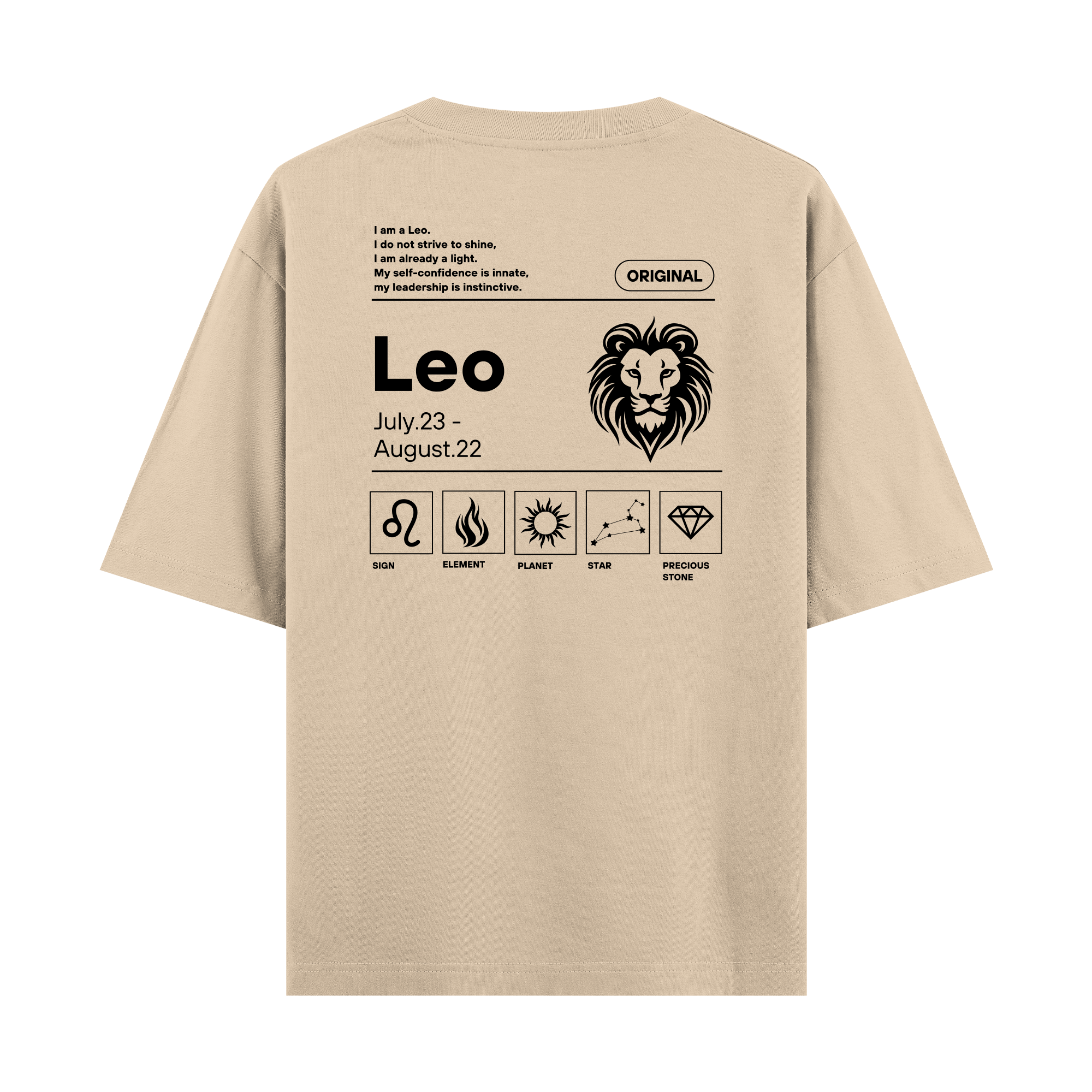 Leo - Oversize T-shirt