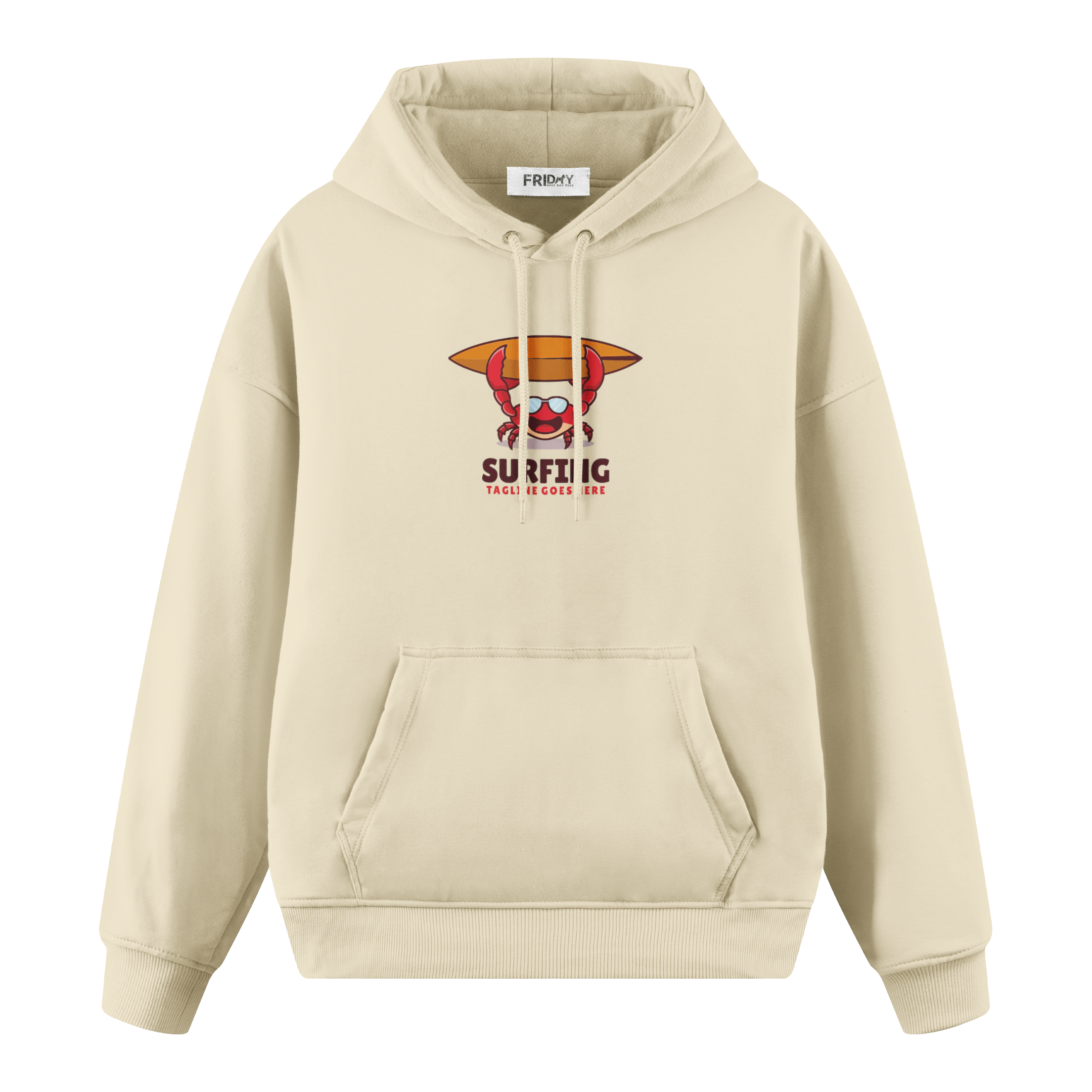 Surfing - Regular Fit Hoodie