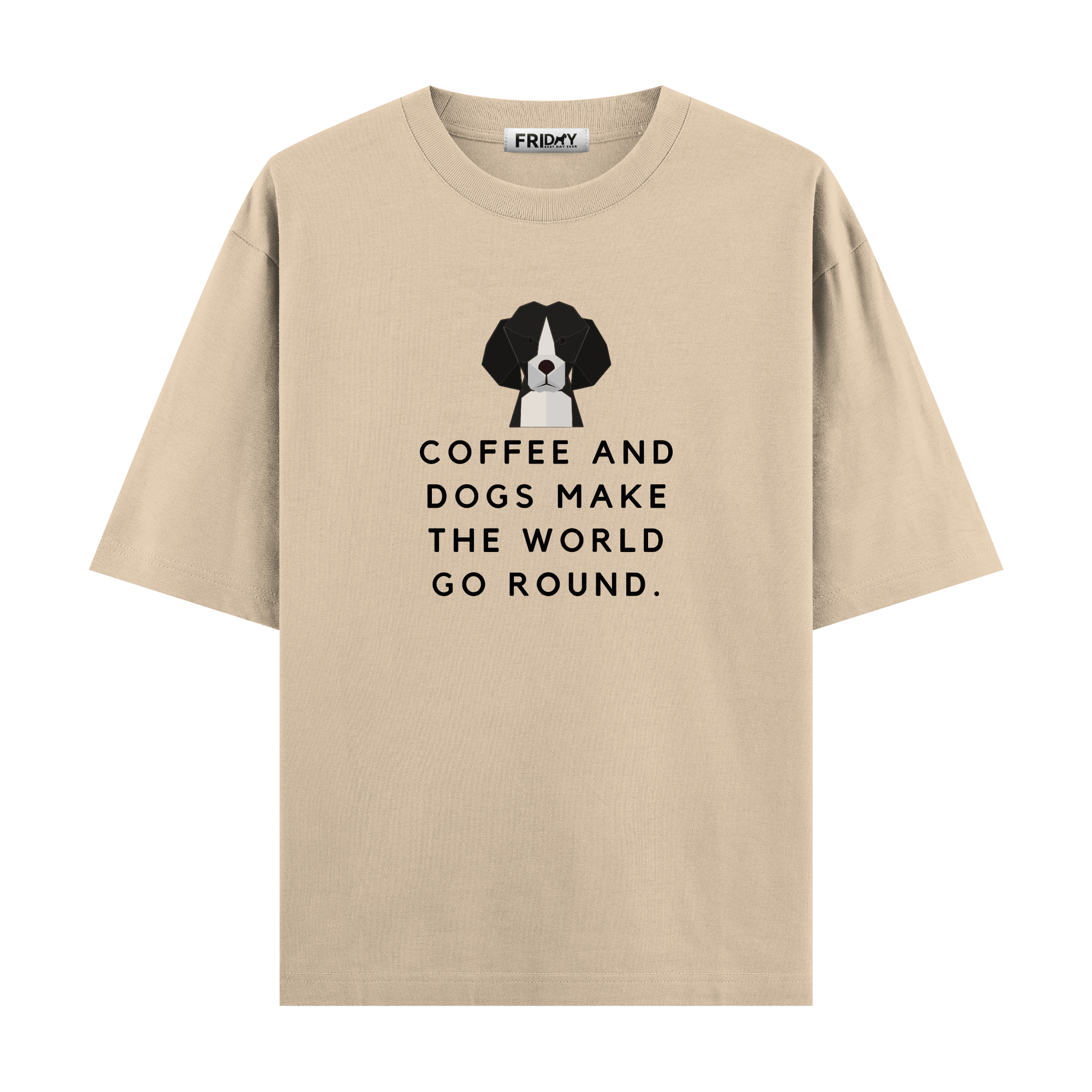 Dog Coffee - Oversize T-shirt