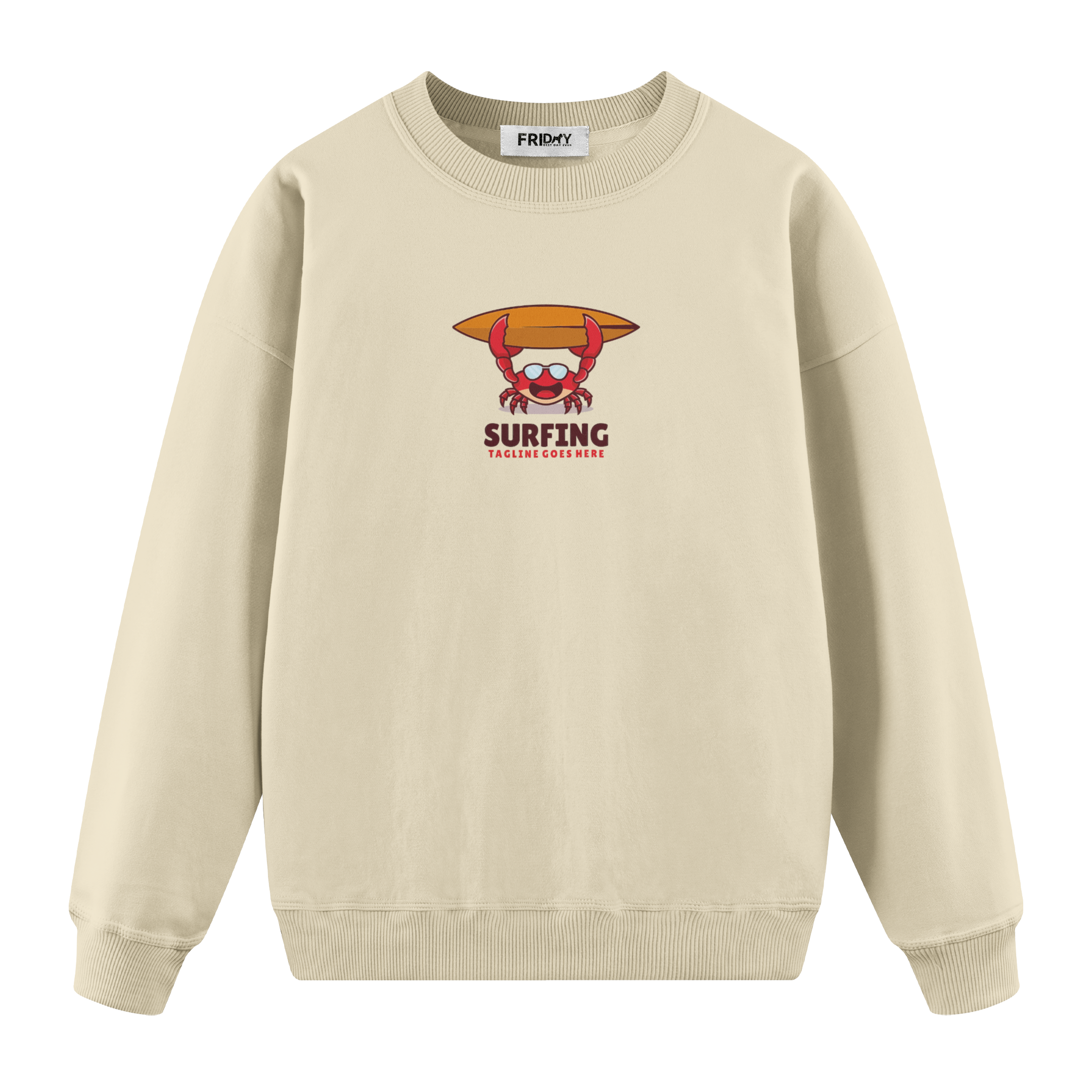 Surfing - Regular Fit Sweatshirt