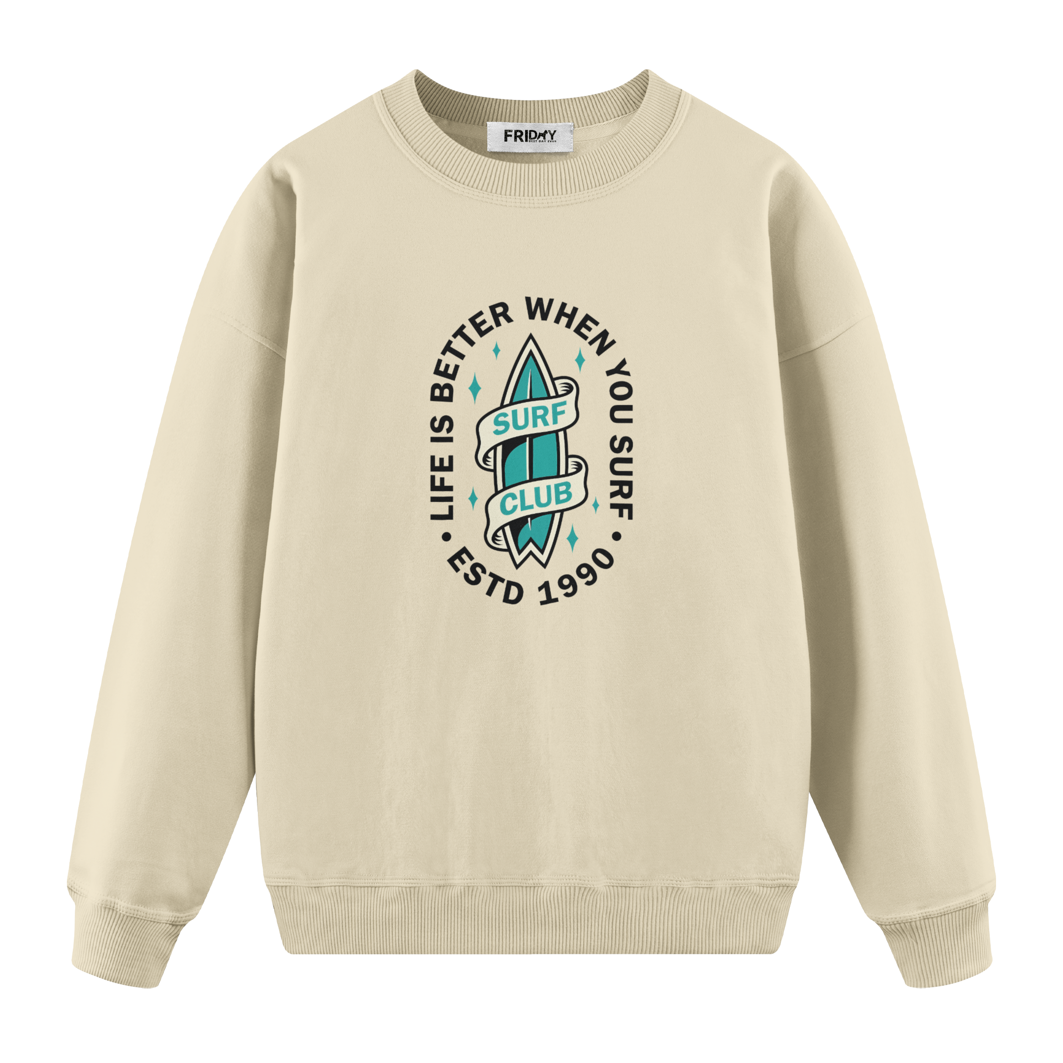 Surf Club - Regular Fit Sweatshirt