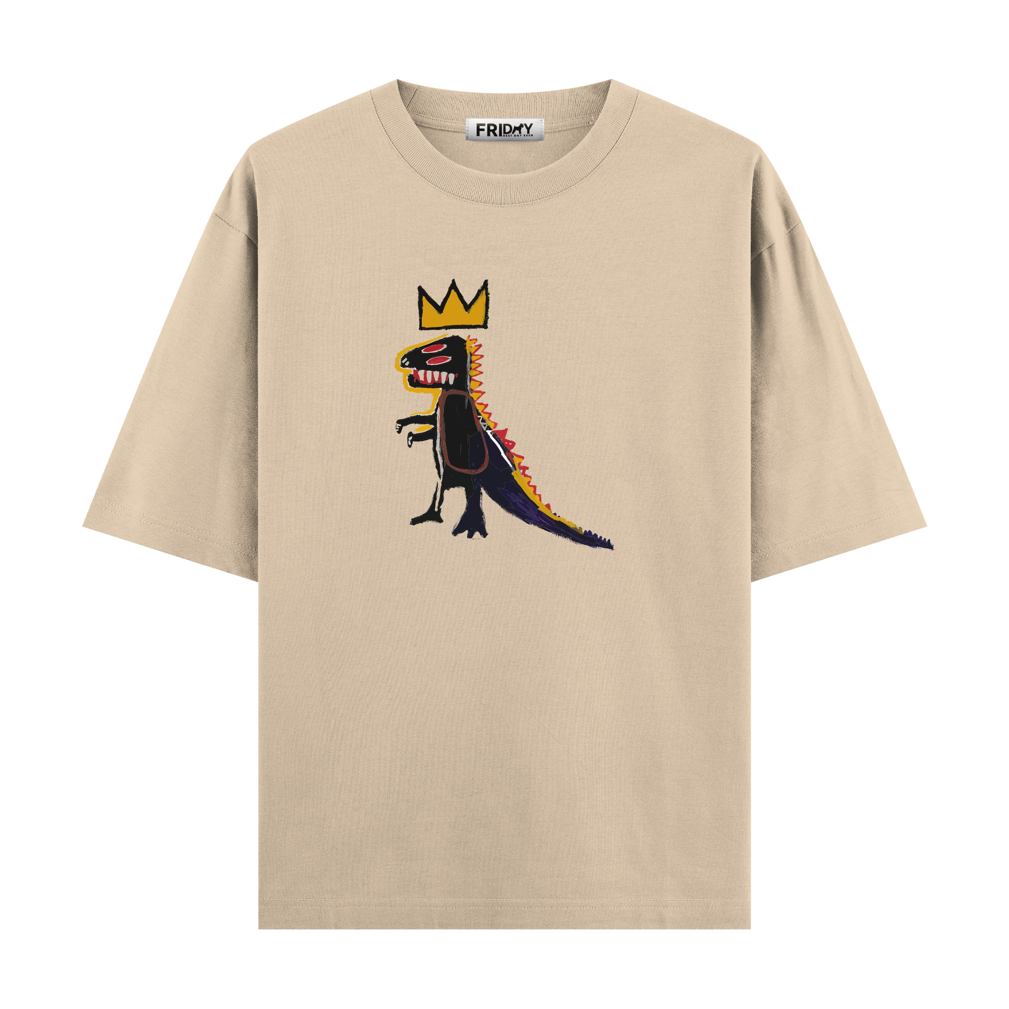 Jean Mıchel Basquiat - Oversize T-shirt